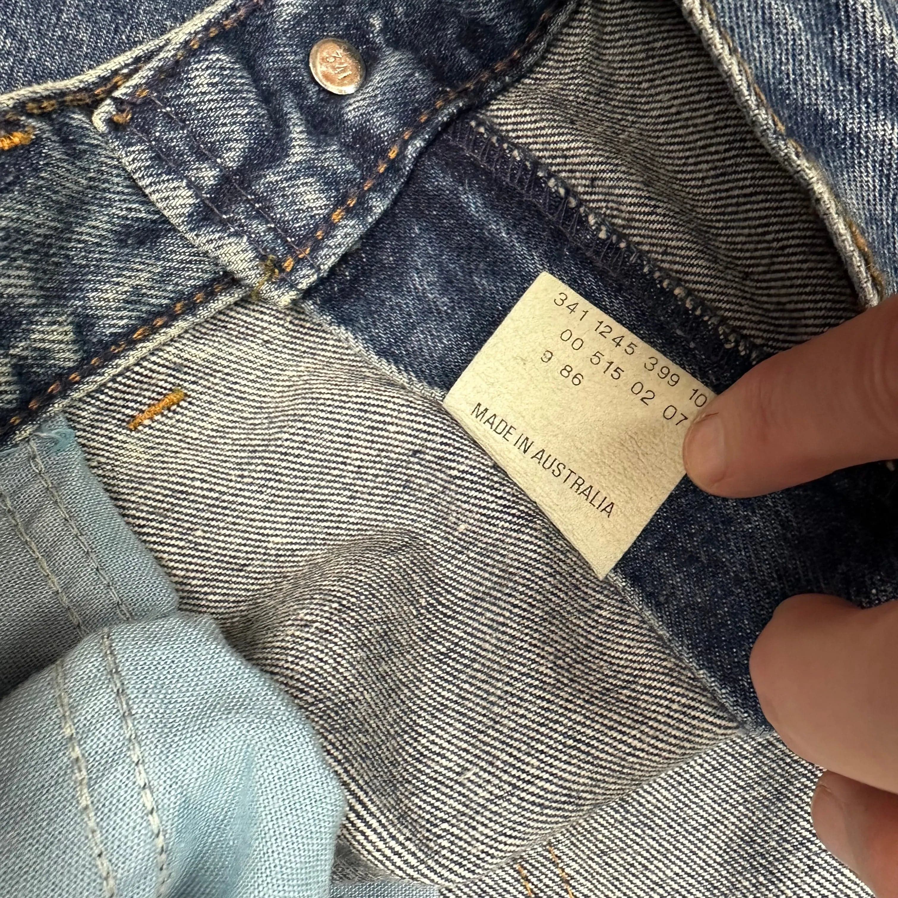 Levis 80's Vintage Australian Made Levis 515 Classic Jeans - Size 38 — photo 5 of 9