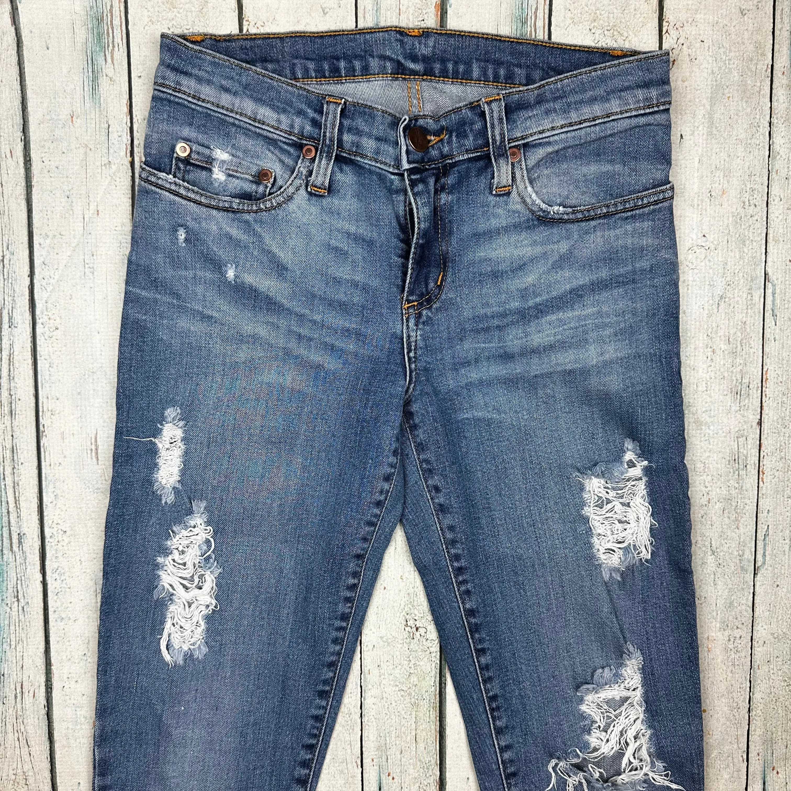 NOBODY 'Mod Skinny' Busted Knee Jeans- Size 25 — photo 2 of 6