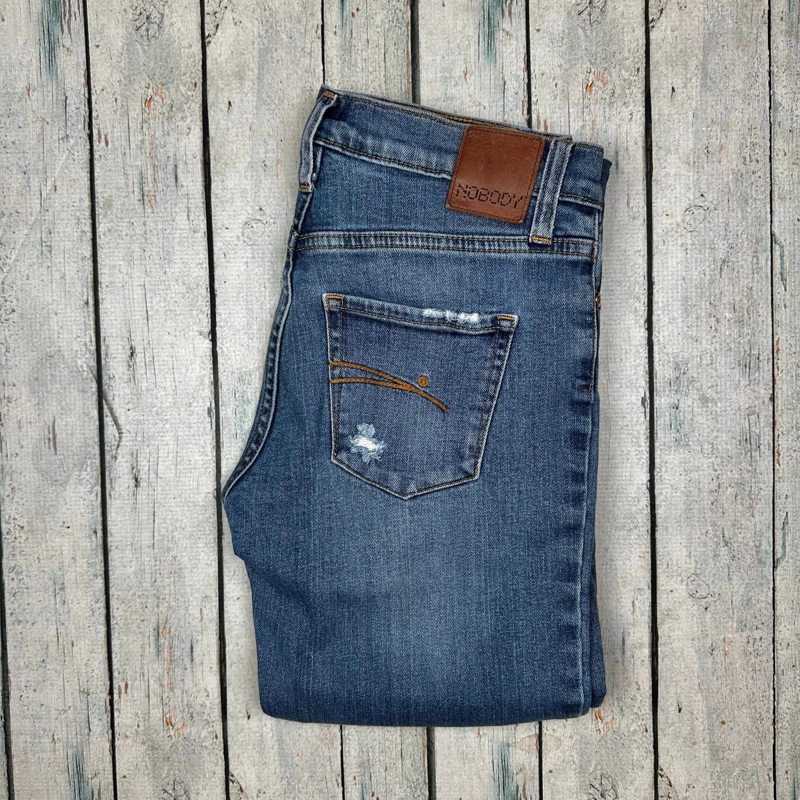NOBODY 'Mod Skinny' Busted Knee Jeans- Size 25 — photo 5 of 6