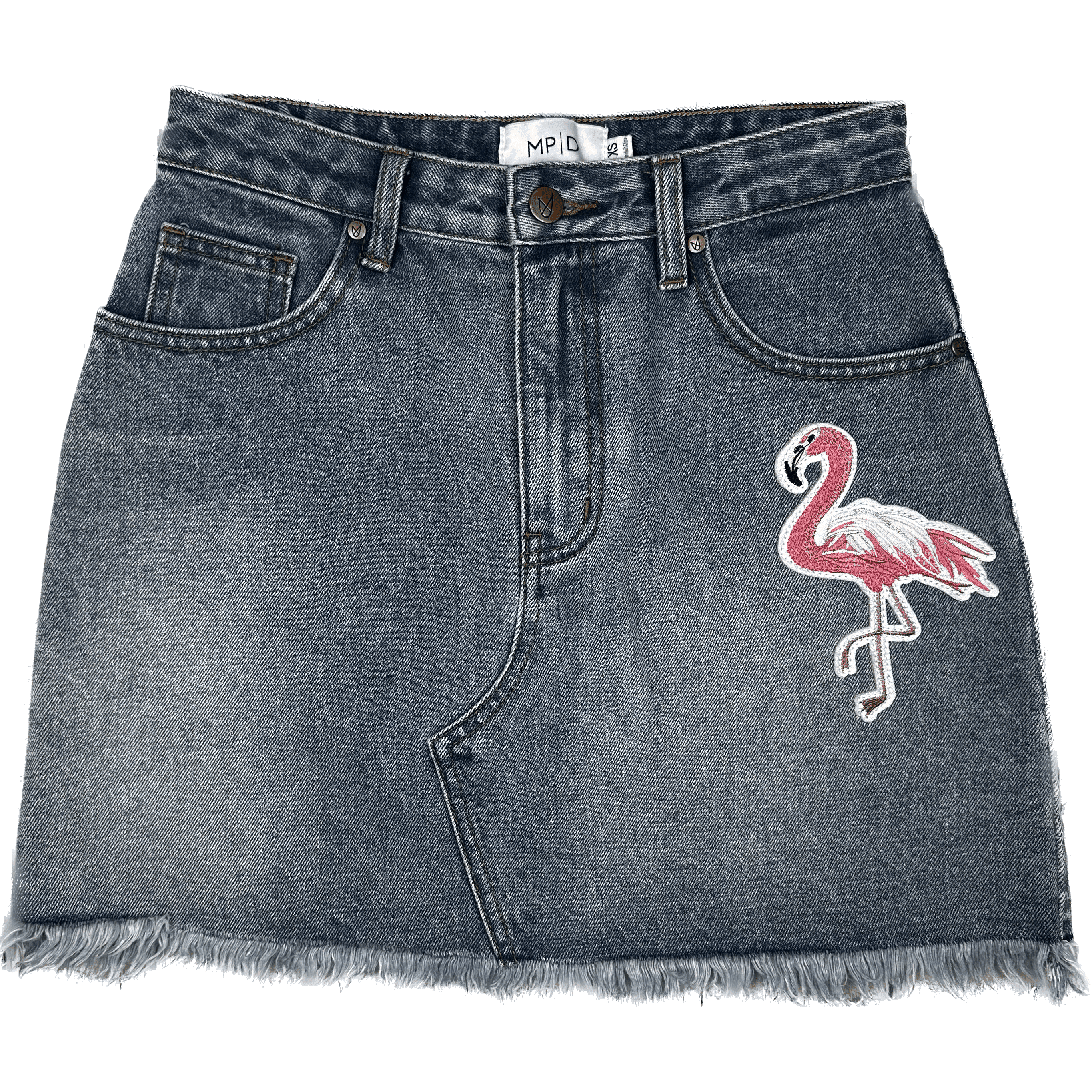 MPD Stretch Denim 'Flamingo' Jean Skirt - Size XS Suit 8AU — photo 1 of 6
