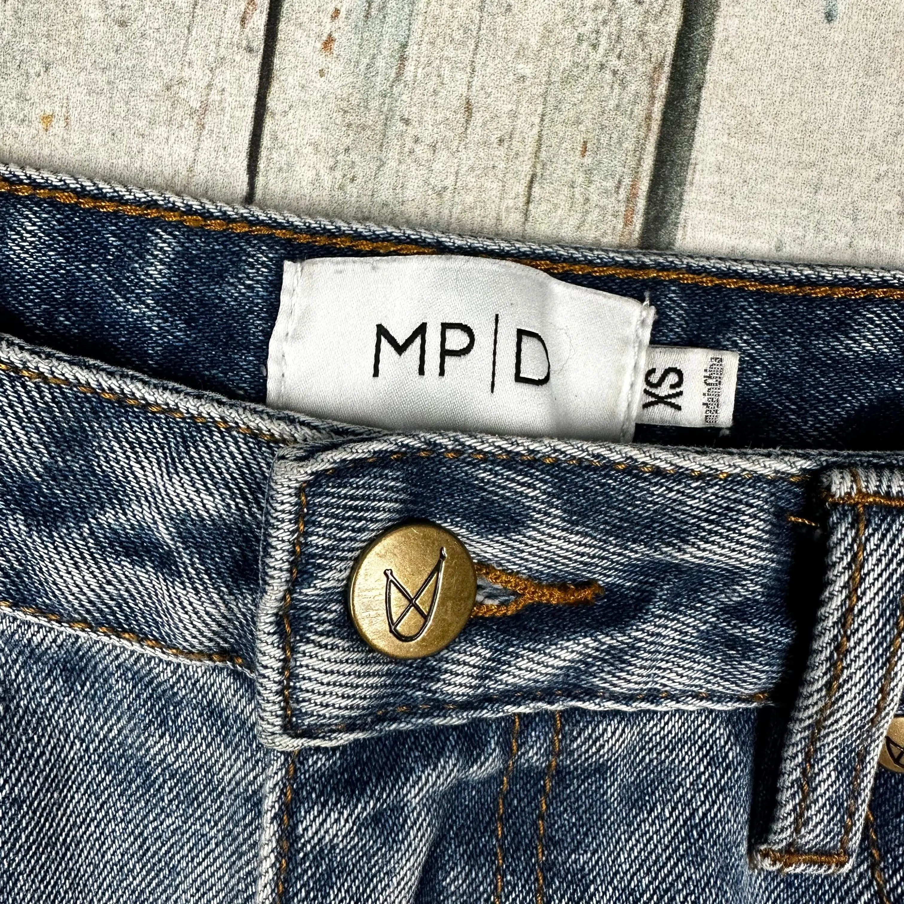 MPD Stretch Denim 'Flamingo' Jean Skirt - Size XS Suit 8AU — photo 3 of 6