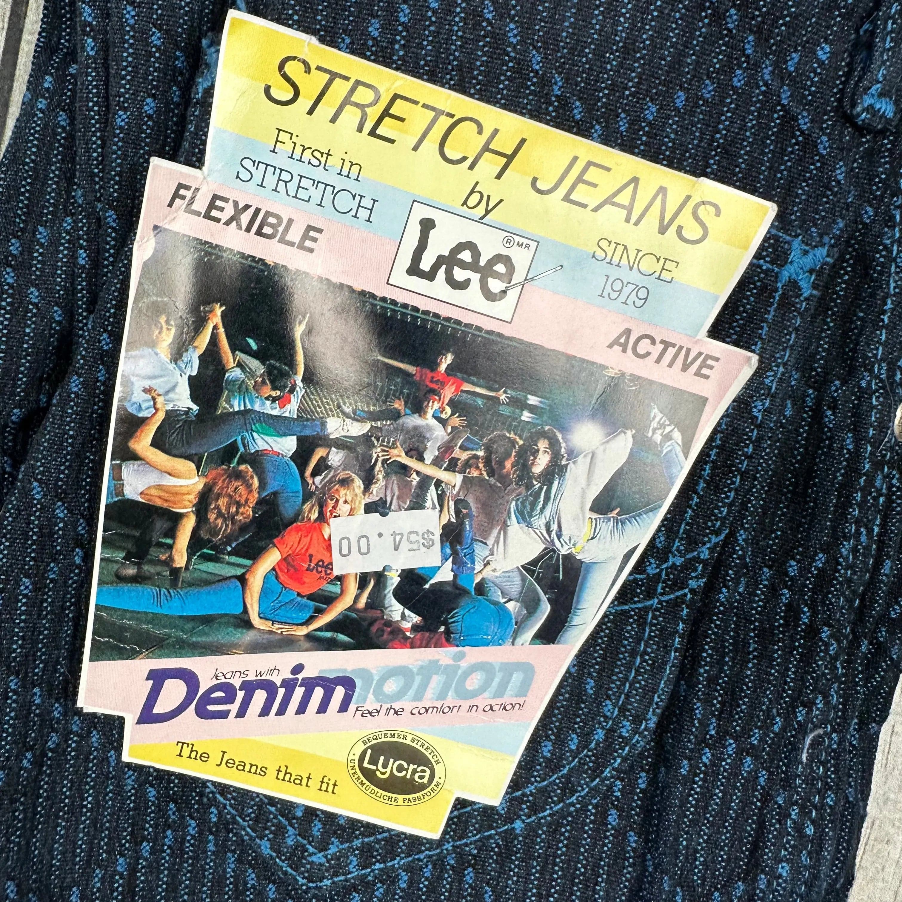 1980's Lee 'Denim motion' High Waist Ladies Jeans - Hard to find! - Suit Size 7/8 — photo 5 of 7