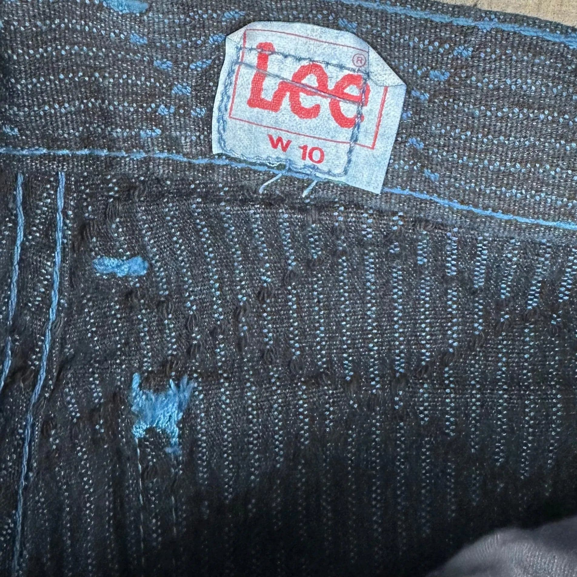 1980's Lee 'Denim motion' High Waist Ladies Jeans - Hard to find! - Suit Size 7/8 — photo 6 of 7