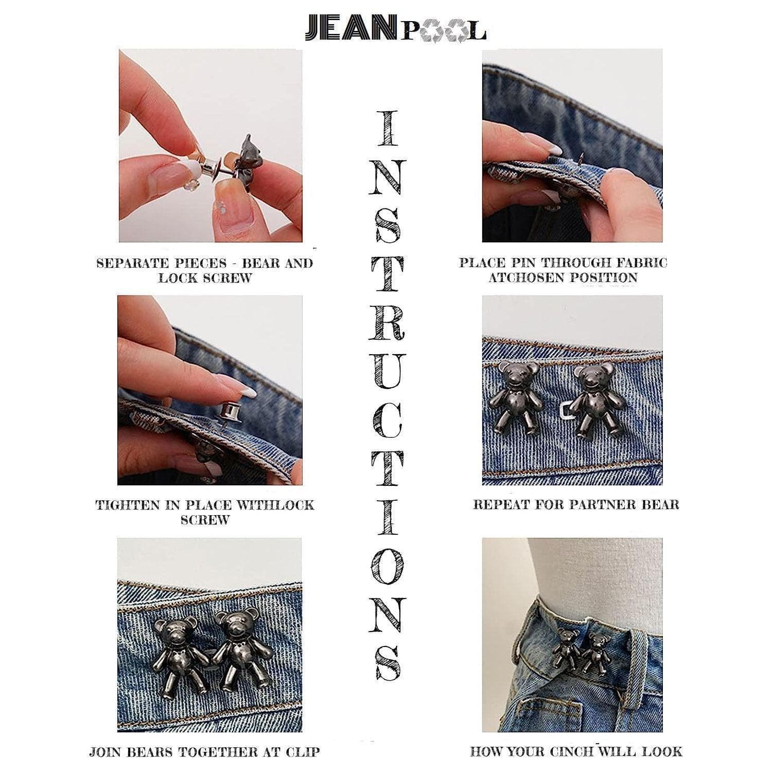 Bear Waist Cinch Set Gunmetal Design Repair Kit — photo 5 of 7
