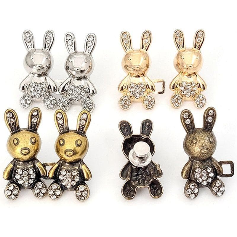 Rabbit Waist Cinch Set Jewel Gunmetal Design Repair Kit — photo 4 of 8