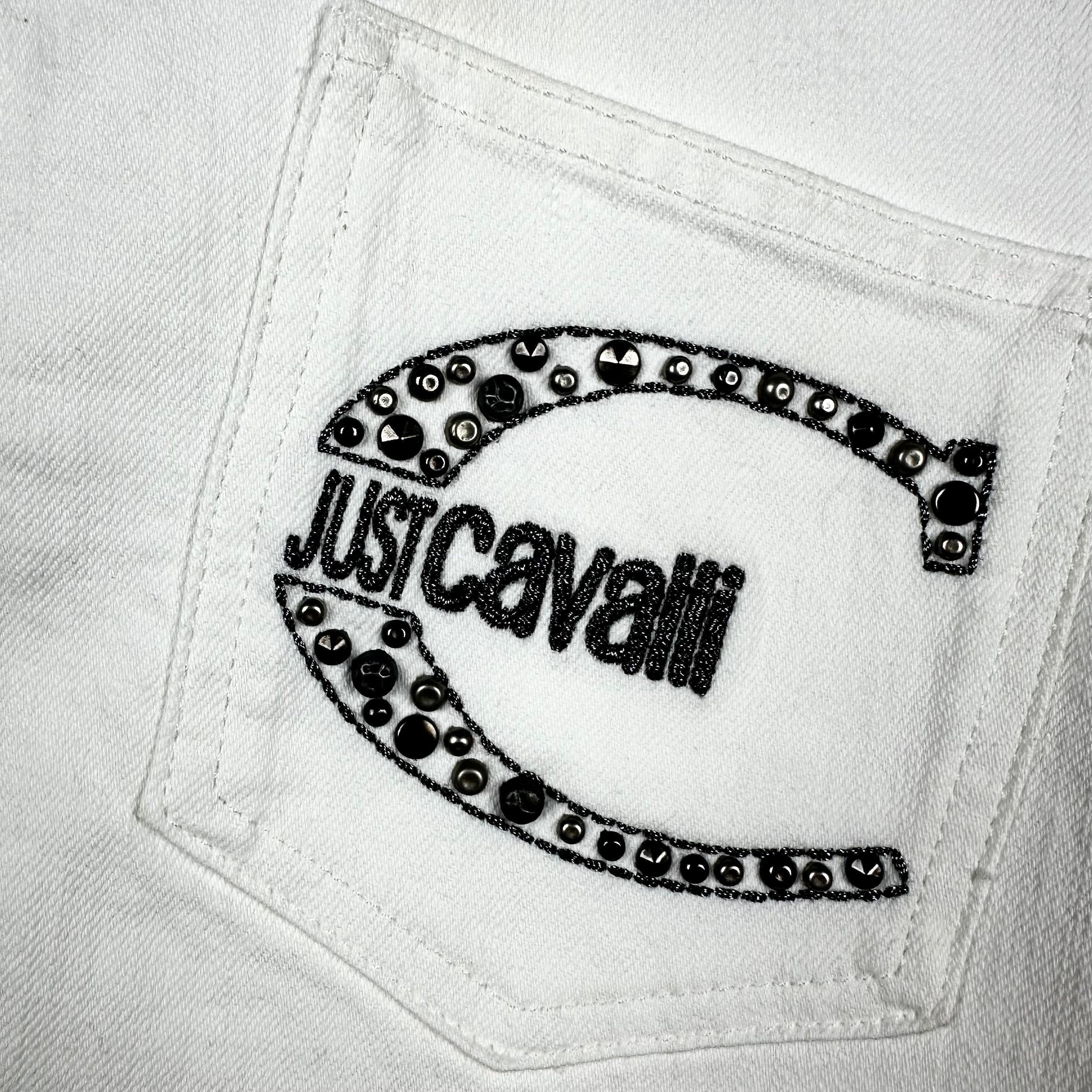 Just Cavalli Italian Ladies White Slim Straight Jeans - Size 27 — photo 5 of 8