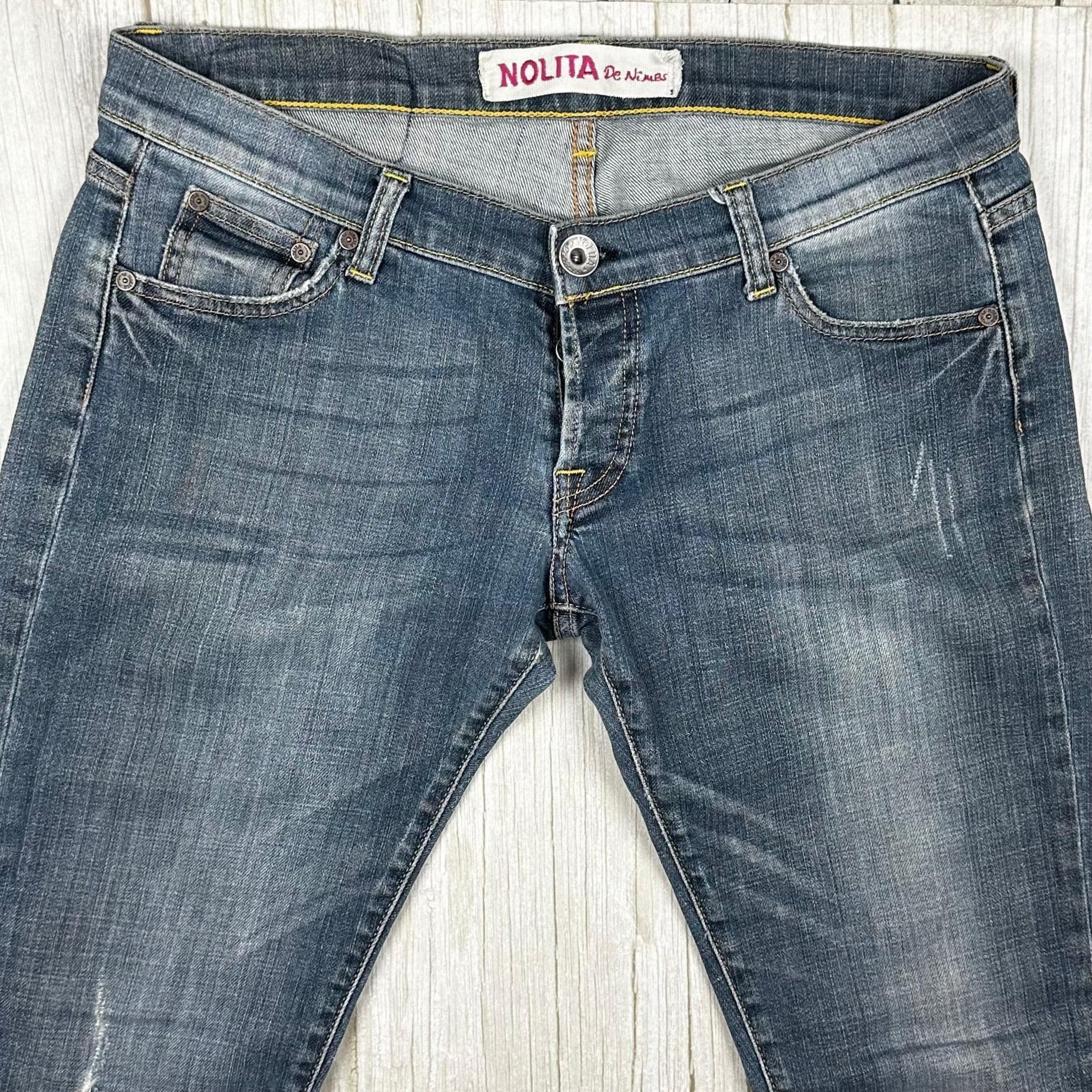 Nolita - Stunning Logo Seat Low Rise Jeans -Size 30 — photo 5 of 8