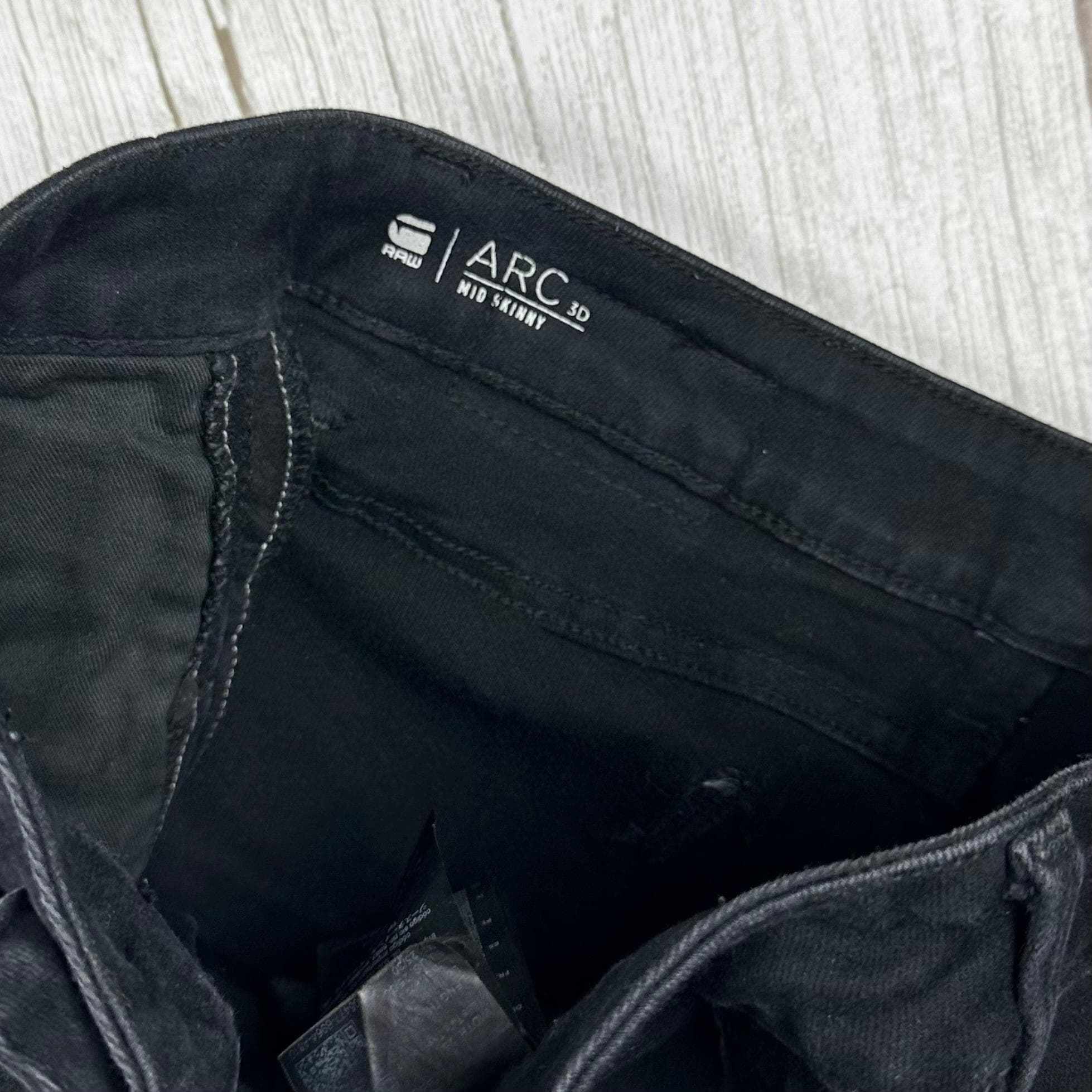 G-Star RAW Womens 'Arc 3D Mid Skinny' Jeans -Size 25 — photo 4 of 7