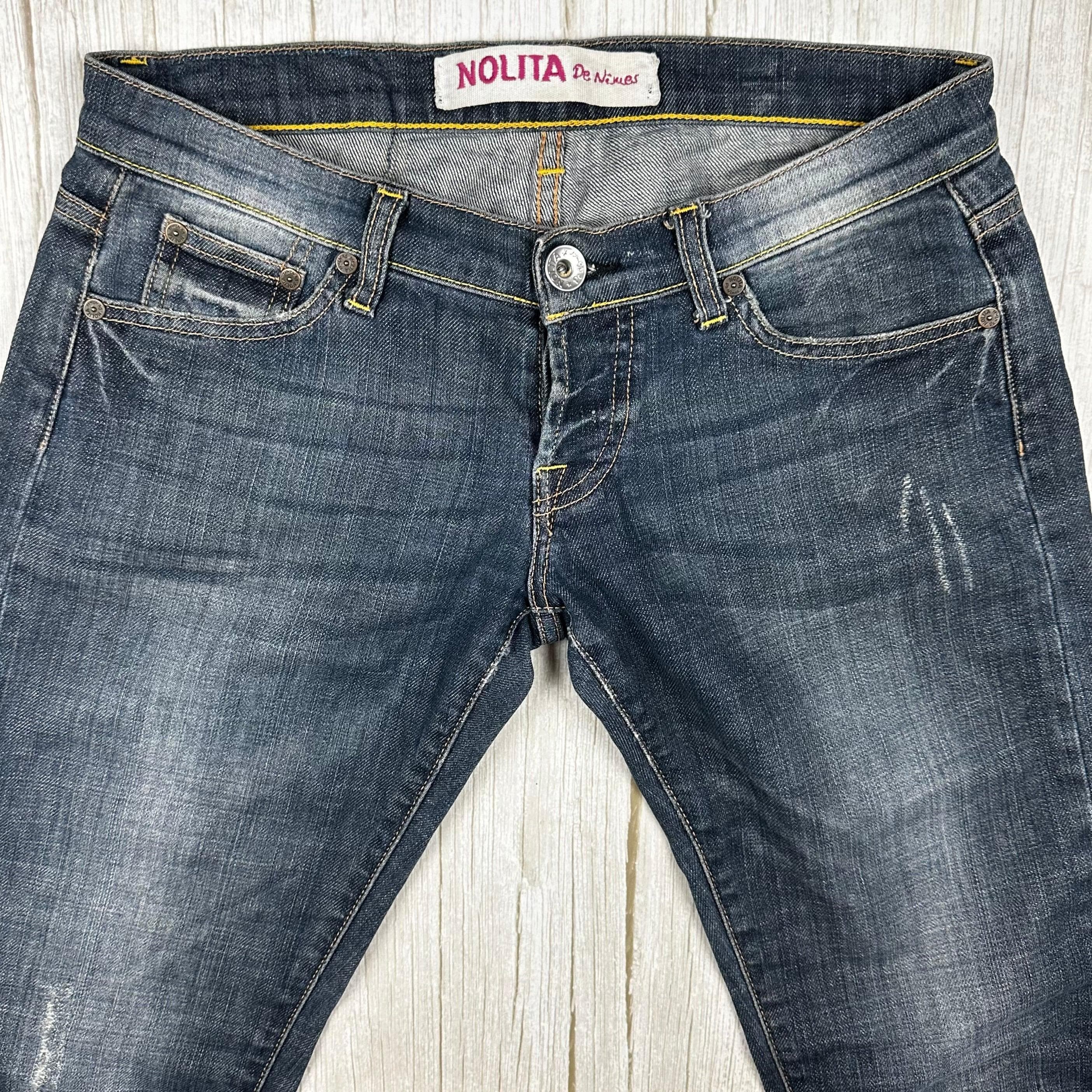 Nolita - Stunning Logo Seat Low Rise Jeans -Size 26 — photo 6 of 8