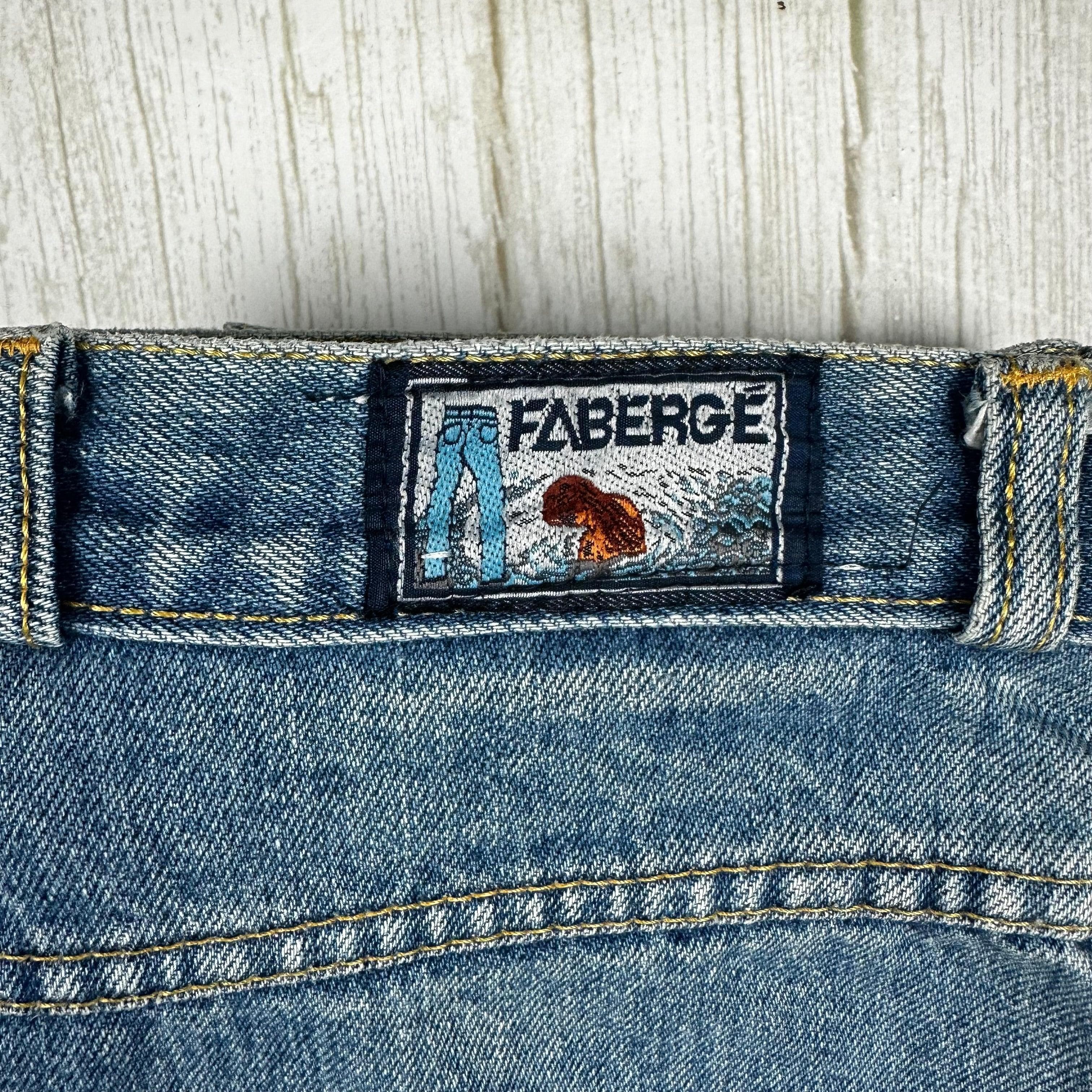 Fabergé 1980's Deadstock High Waist Baggies Jeans — photo 7 of 7