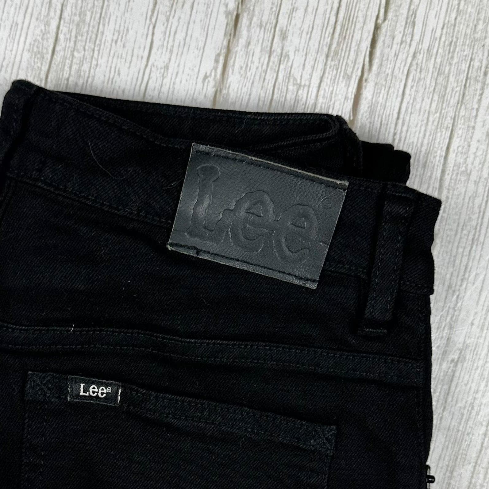 Lee 'High Licks Crop' Black Skinny Jeans - Size 10 — photo 7 of 8