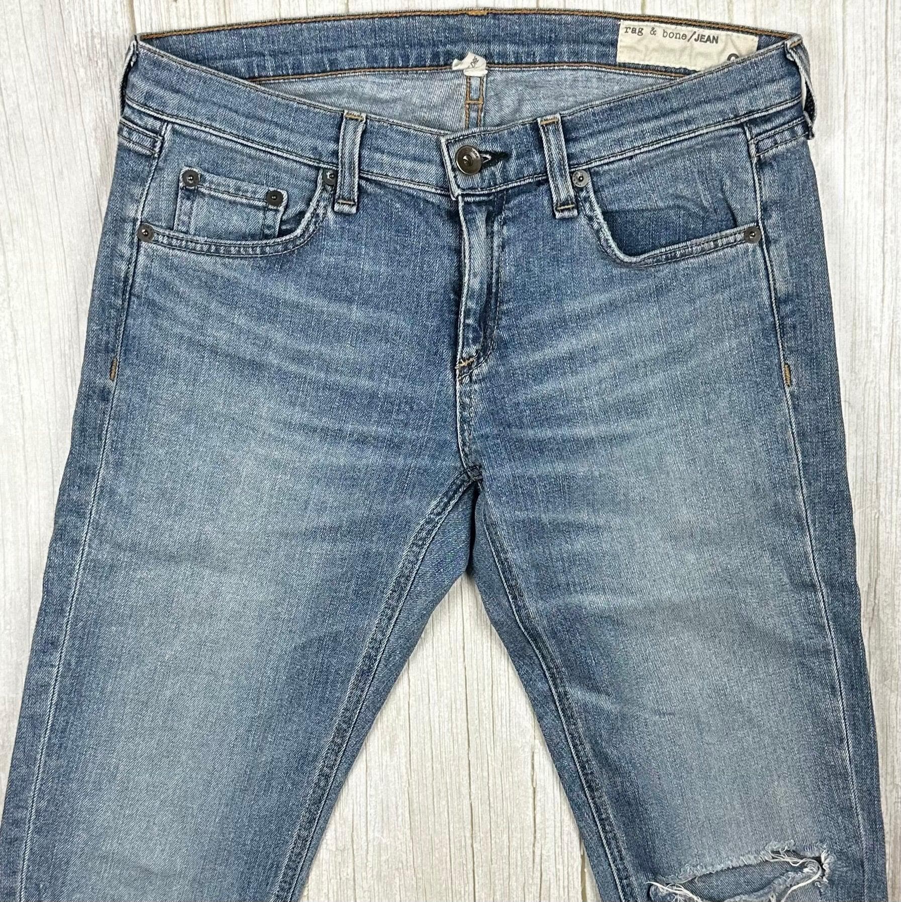 Rag & Bone 'The Dre' Low Rise Slim Boyfriend Jeans- Size 26 — photo 4 of 7