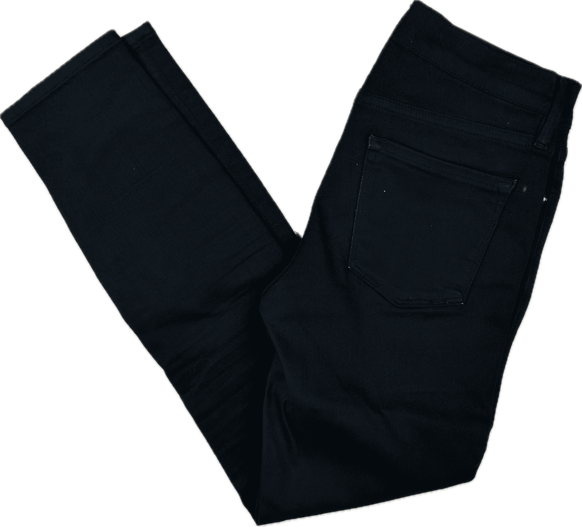 Frame Denim 'Le Skinny de Jeanne Crop' Black Jeans -Size 23 — photo 2 of 7