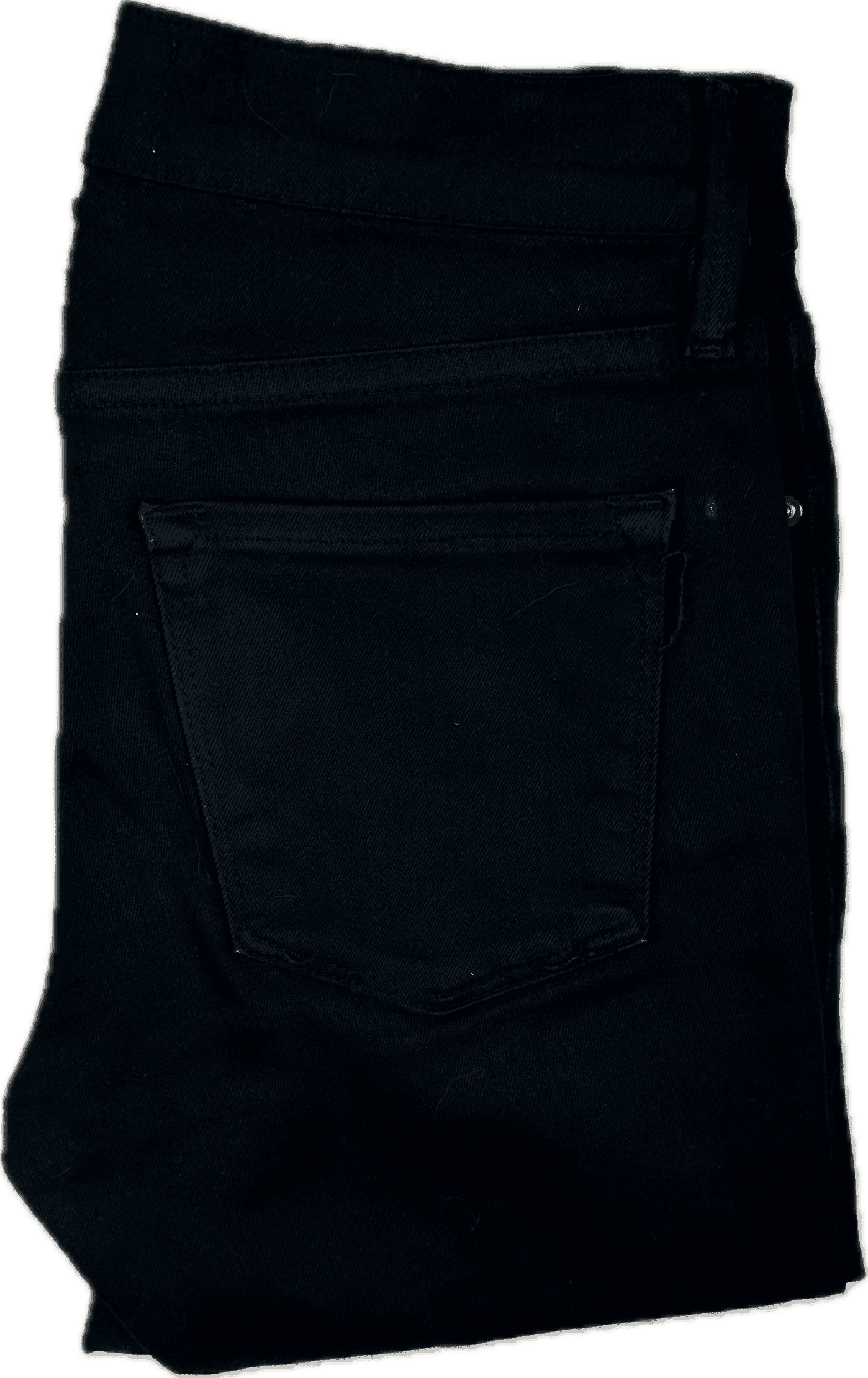 Frame Denim 'Le Skinny de Jeanne Crop' Black Jeans -Size 23 — photo 3 of 7