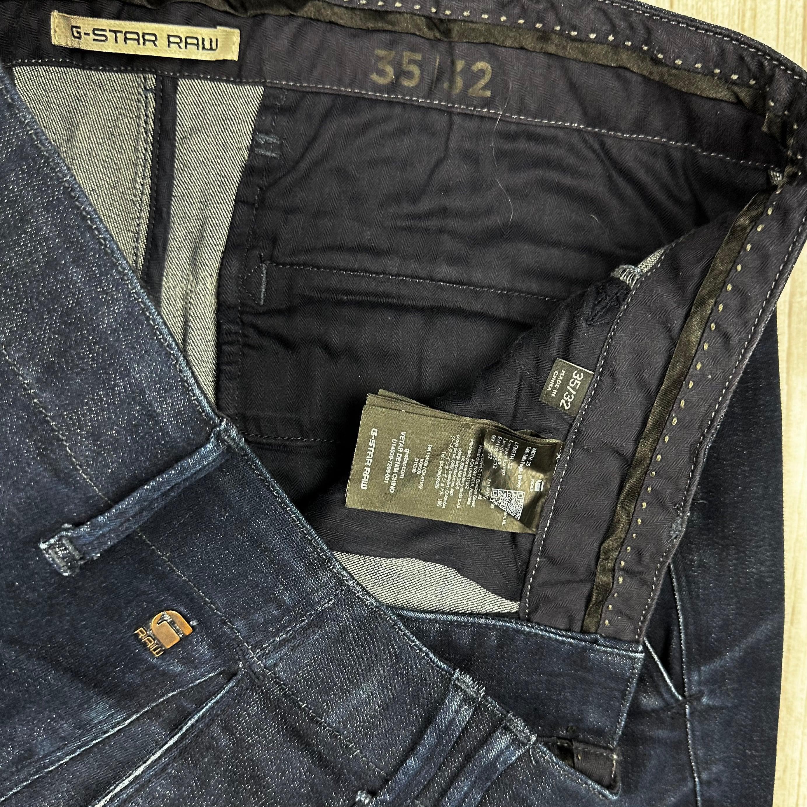 G Star RAW Mens 'Vetar' Denim Chino -Size 35/32 — photo 4 of 7
