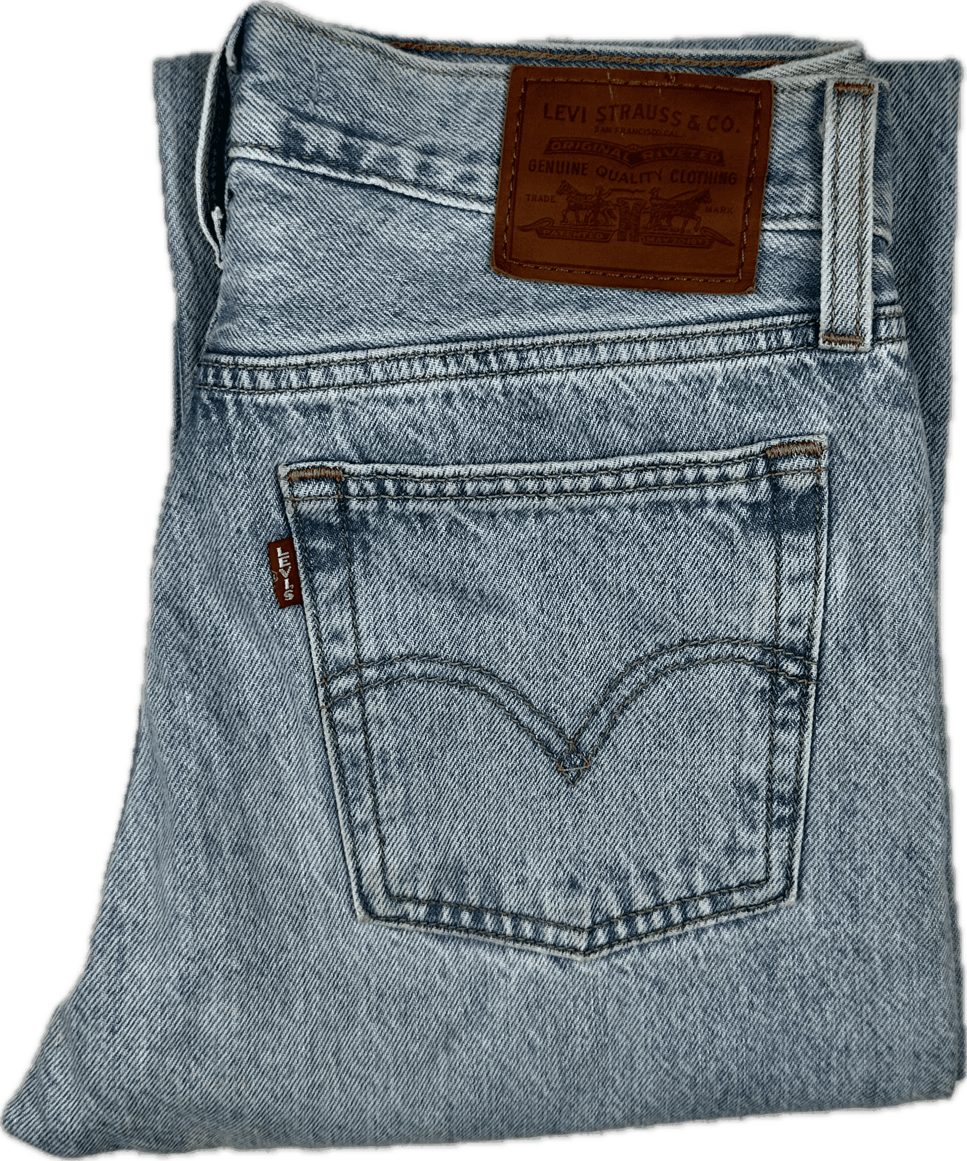 Ladies Levis ‘Wedgie Straight’ Premium Denim Jeans - Size 24 — photo 3 of 8