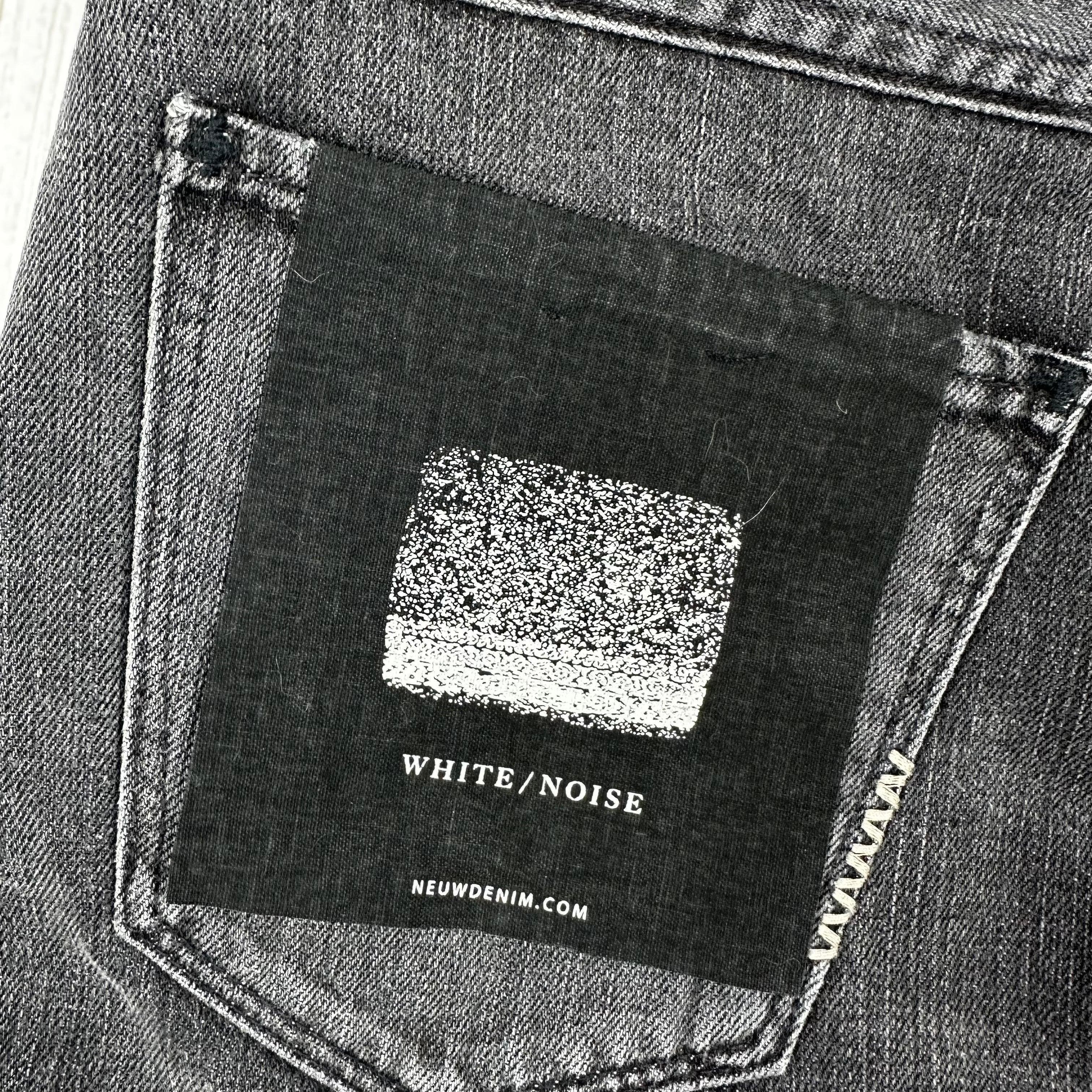NWT - NEUW Ladies 'Sister Ray' Slim Slouch Black Jeans - Size 26 — photo 3 of 7