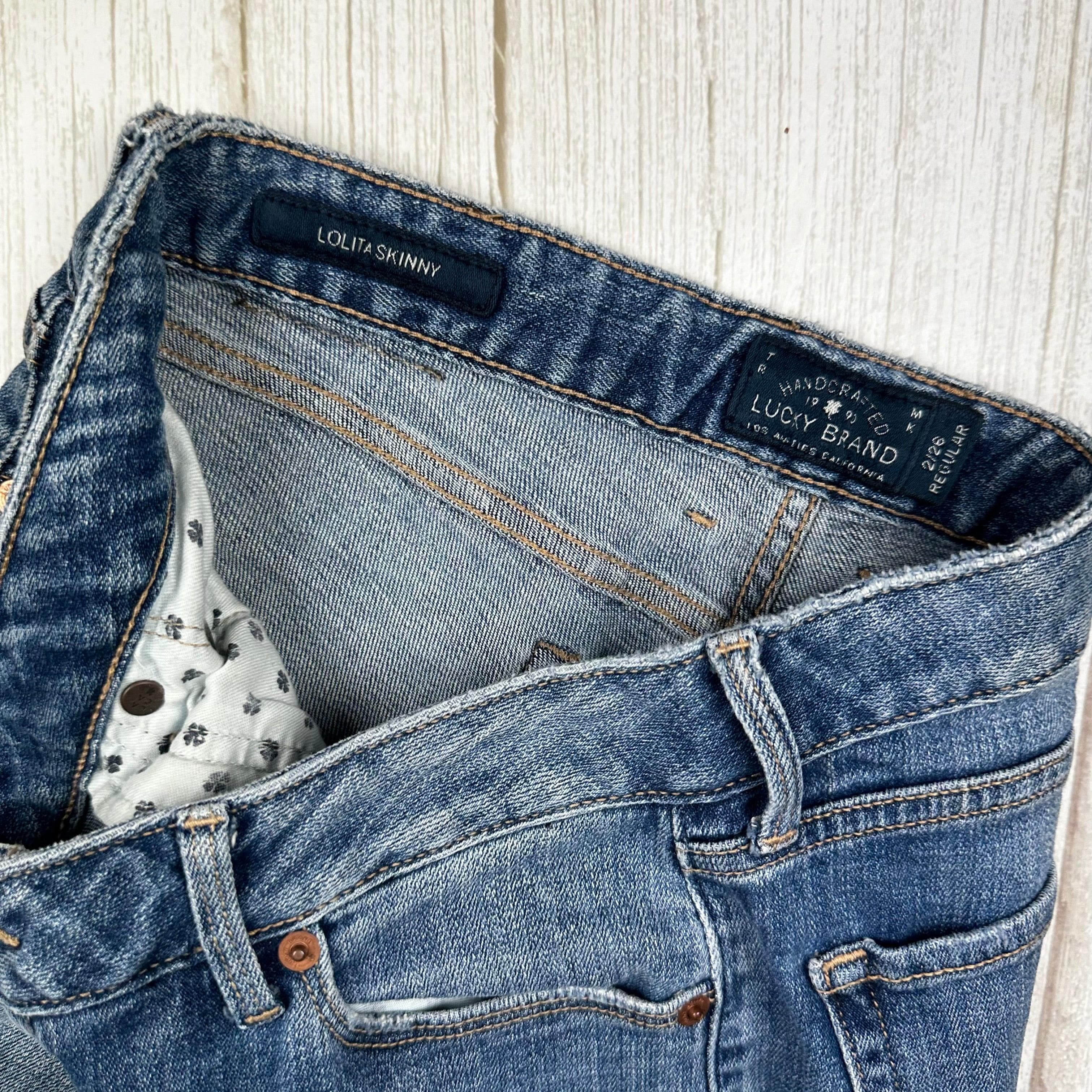 Lucky Brand 'Lolita Skinny' Mid Rise Jeans- Size 26 — photo 4 of 7