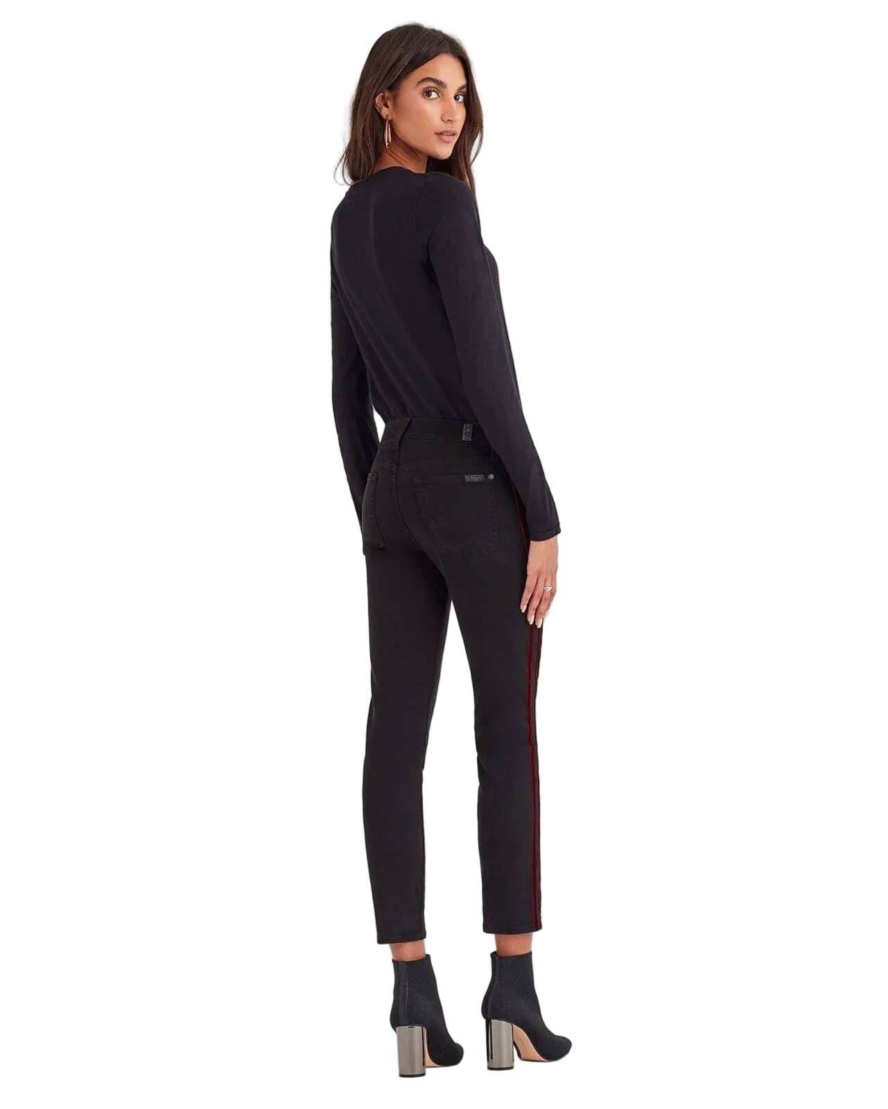 NWT- 7 for all Mankind B(air) 'High Waist Ankle Skinny' Size- 24 — photo 4 of 5