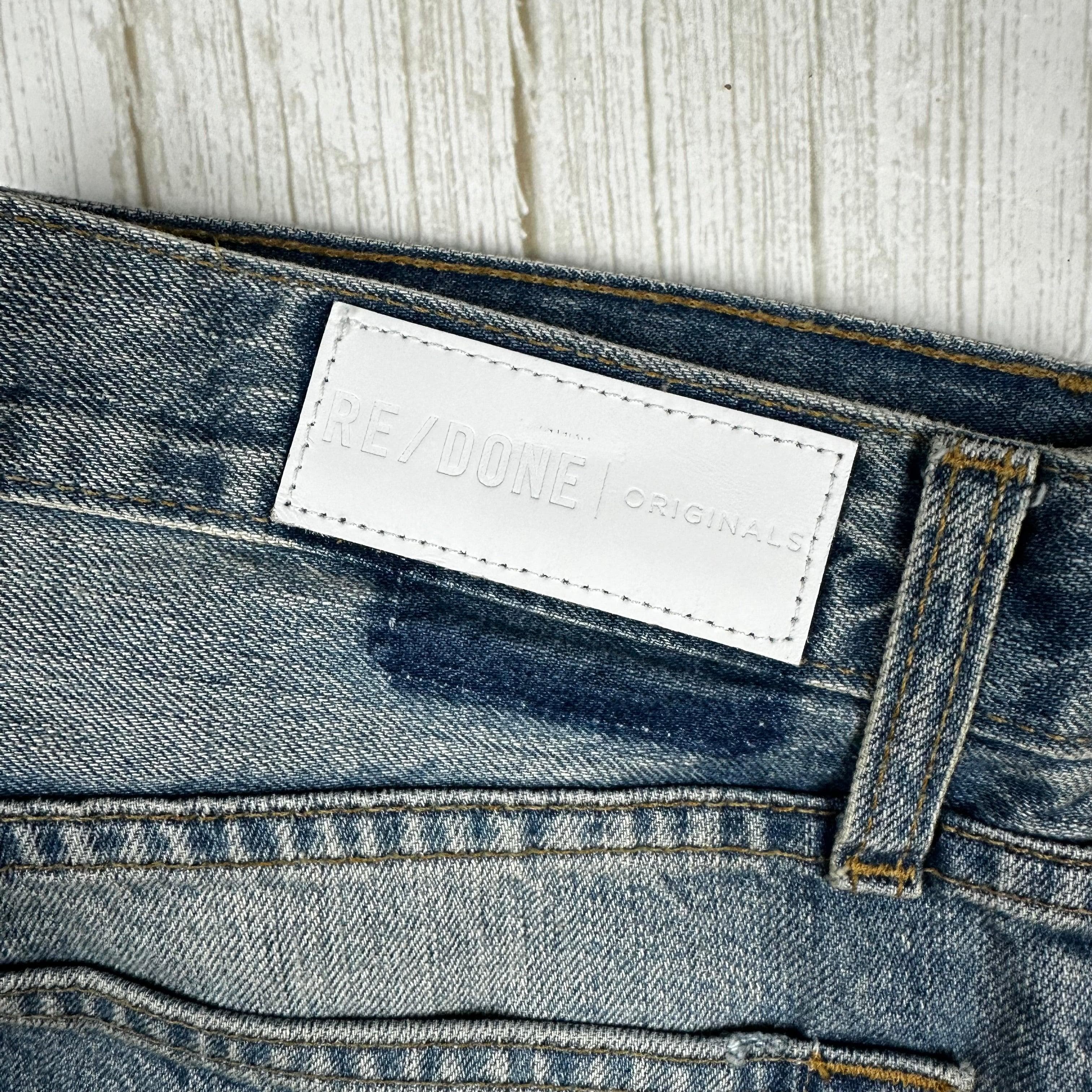 RE/DONE 90's Mid Rise Relaxed Crop Jeans -Size 26 — photo 7 of 9
