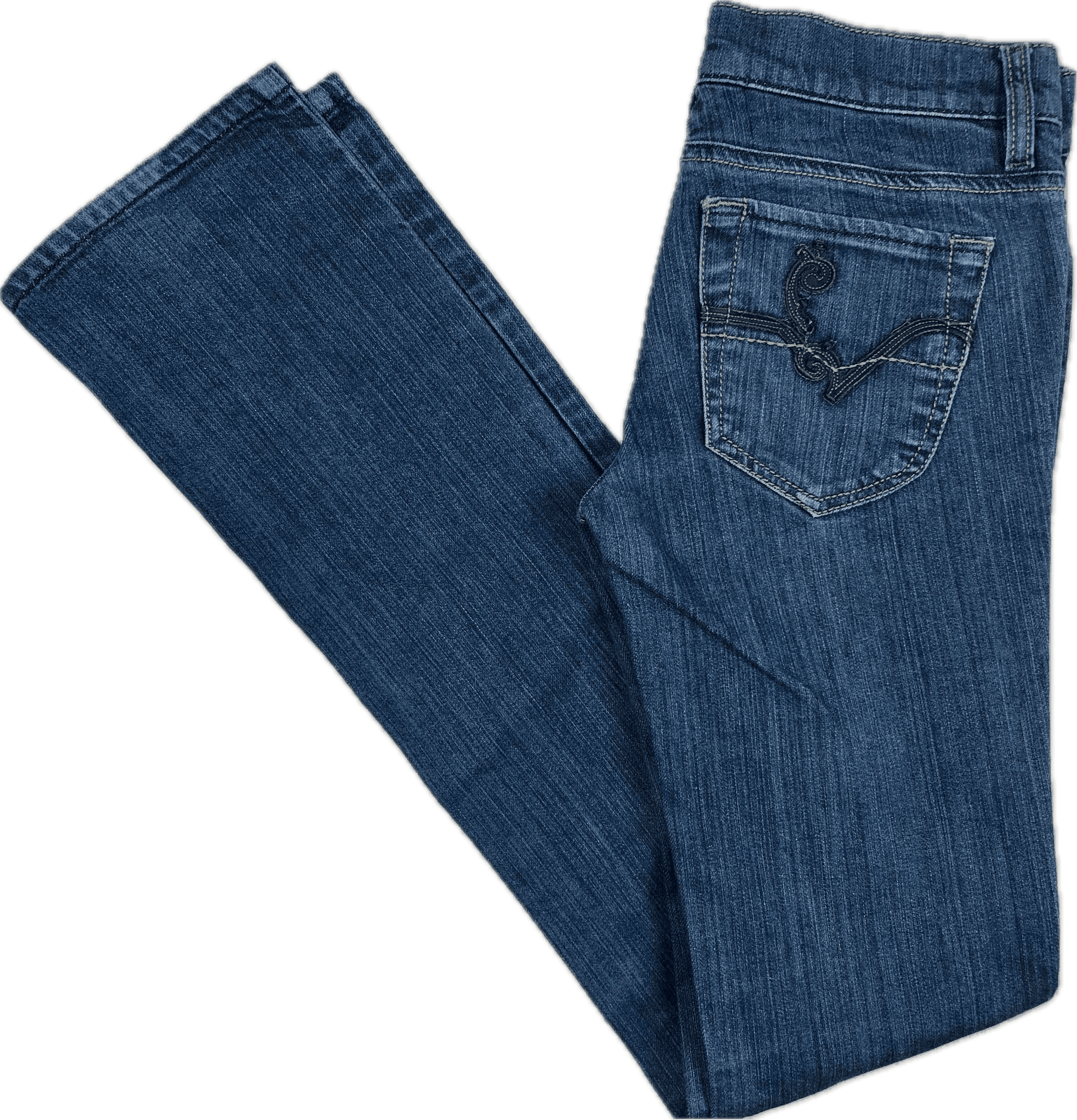 Diesel 'Liv' Slim Straight Embroidered Pocket Denim Jeans Size - 25/32 — photo 1 of 7