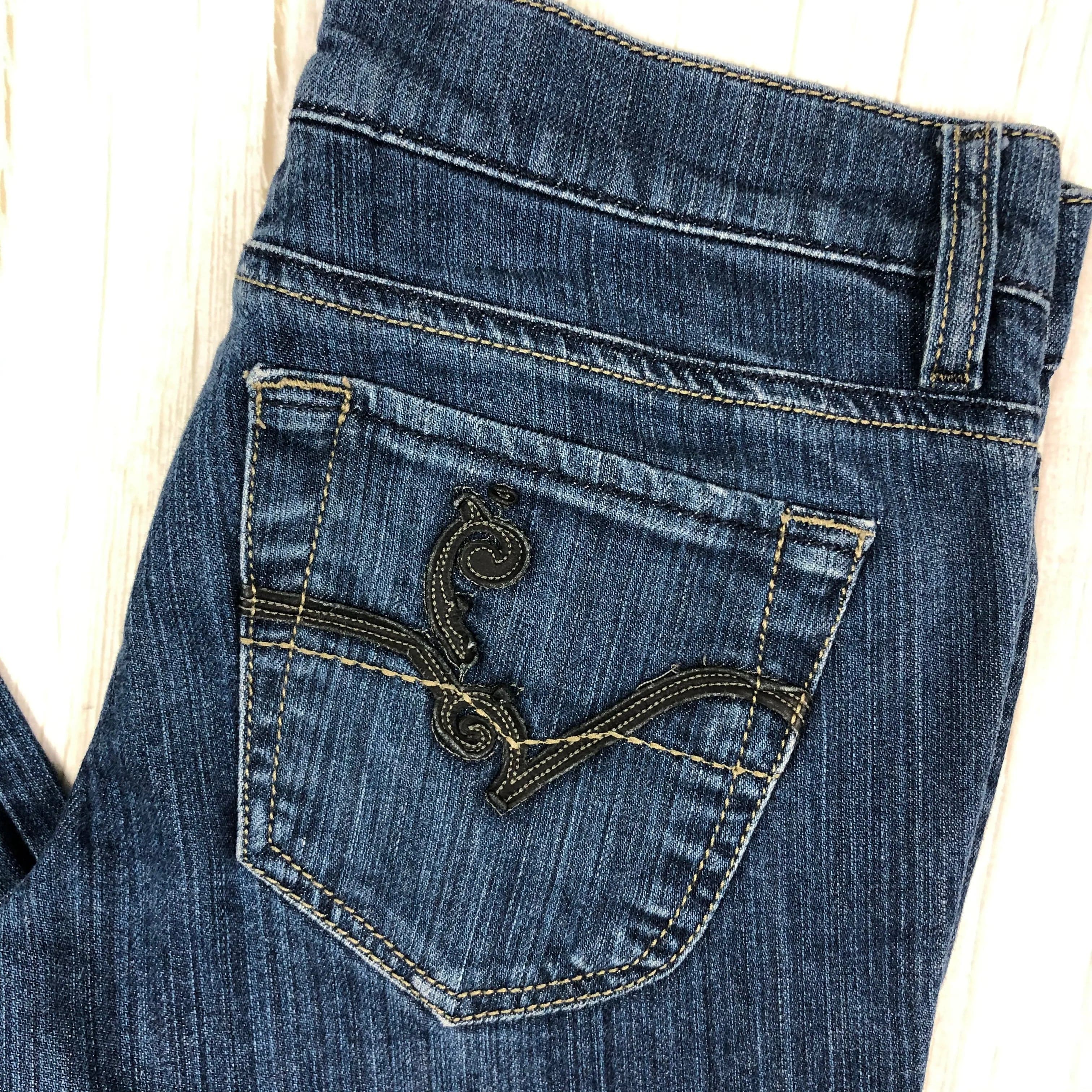 Diesel 'Liv' Slim Straight Embroidered Pocket Denim Jeans Size - 25/32 — photo 4 of 7