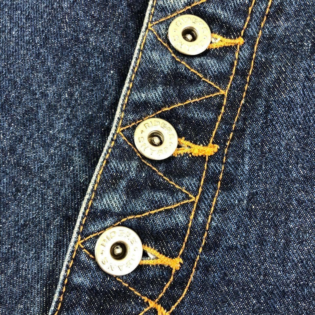 Riders 90's Era Ladies Exposed Button Cropped Bootleg Jeans -Size 12 — photo 4 of 8