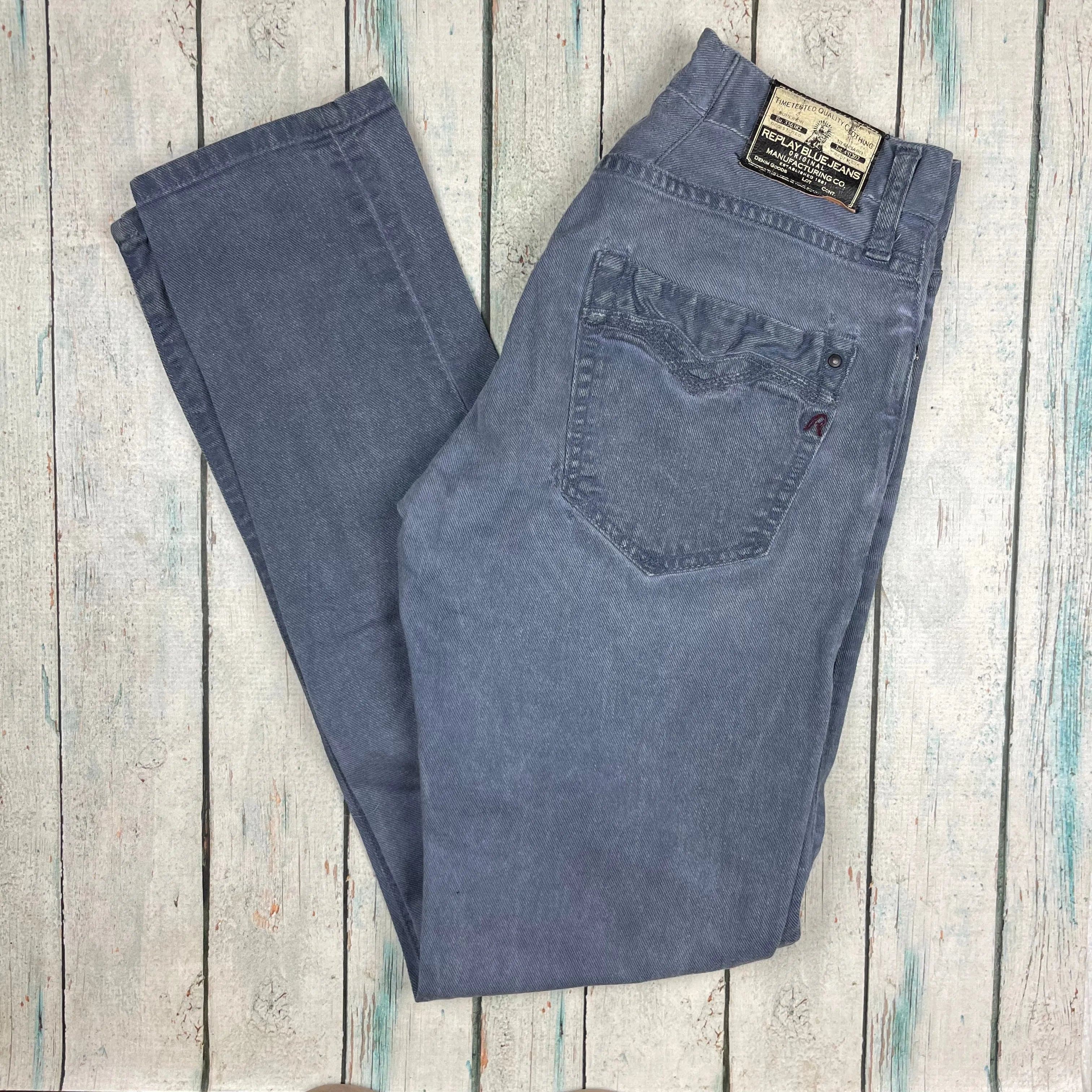 Replay Boys 'Super Slim' Grey Jeans- Size 12Y — photo 7 of 8