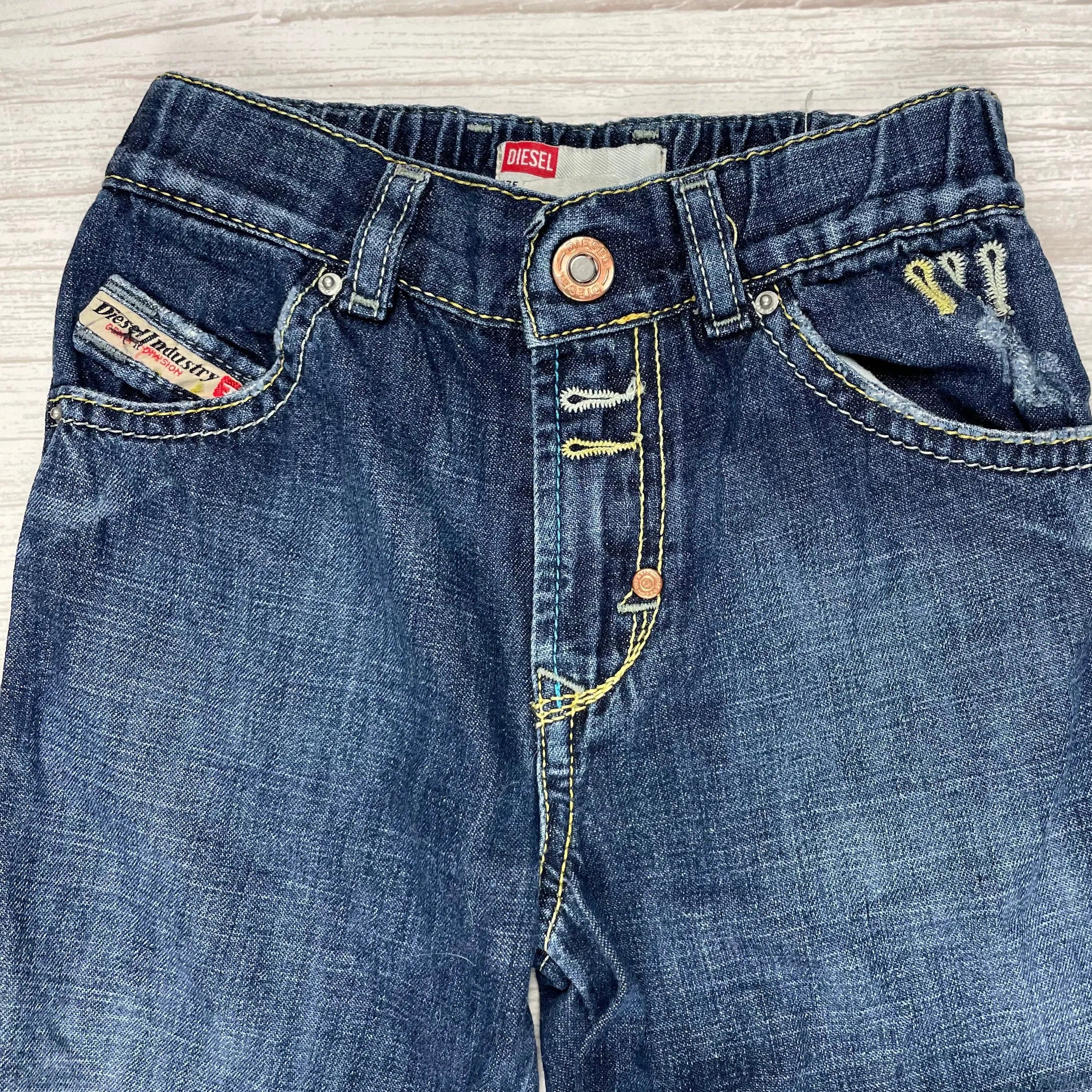 Diesel Toddler Straight Leg Relaxed Fit Jeans - Size 2Y — photo 3 of 7