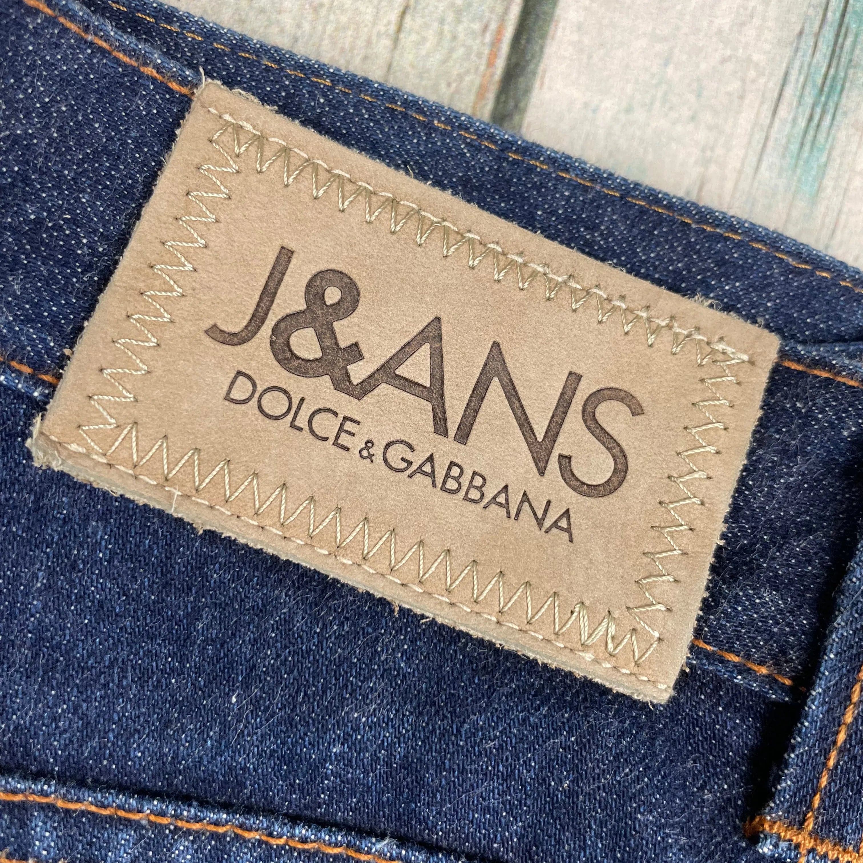 Dolce & Gabbana D&G Mens Straight Leg Jeans - Size 34/36 — photo 3 of 9