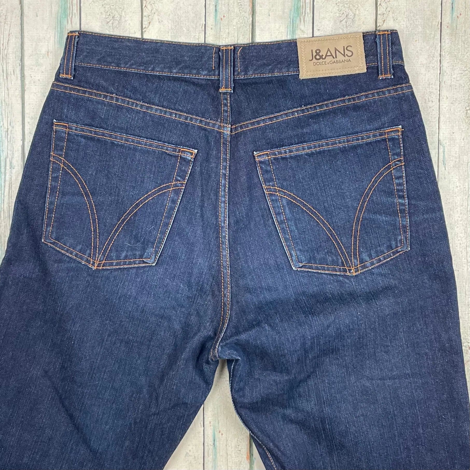 Dolce & Gabbana D&G Mens Straight Leg Jeans - Size 34/36 — photo 4 of 9