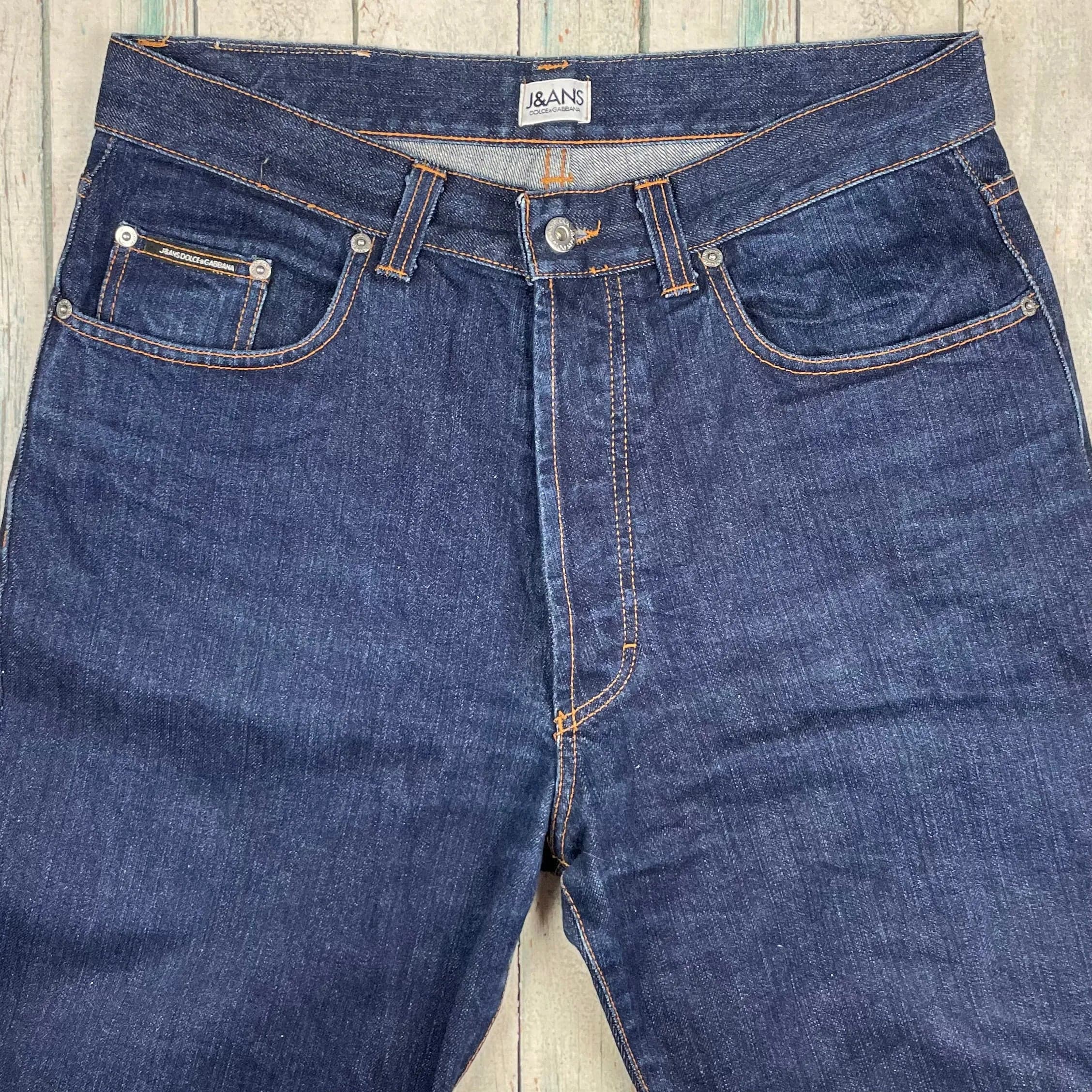 Dolce & Gabbana D&G Mens Straight Leg Jeans - Size 34/36 — photo 5 of 9