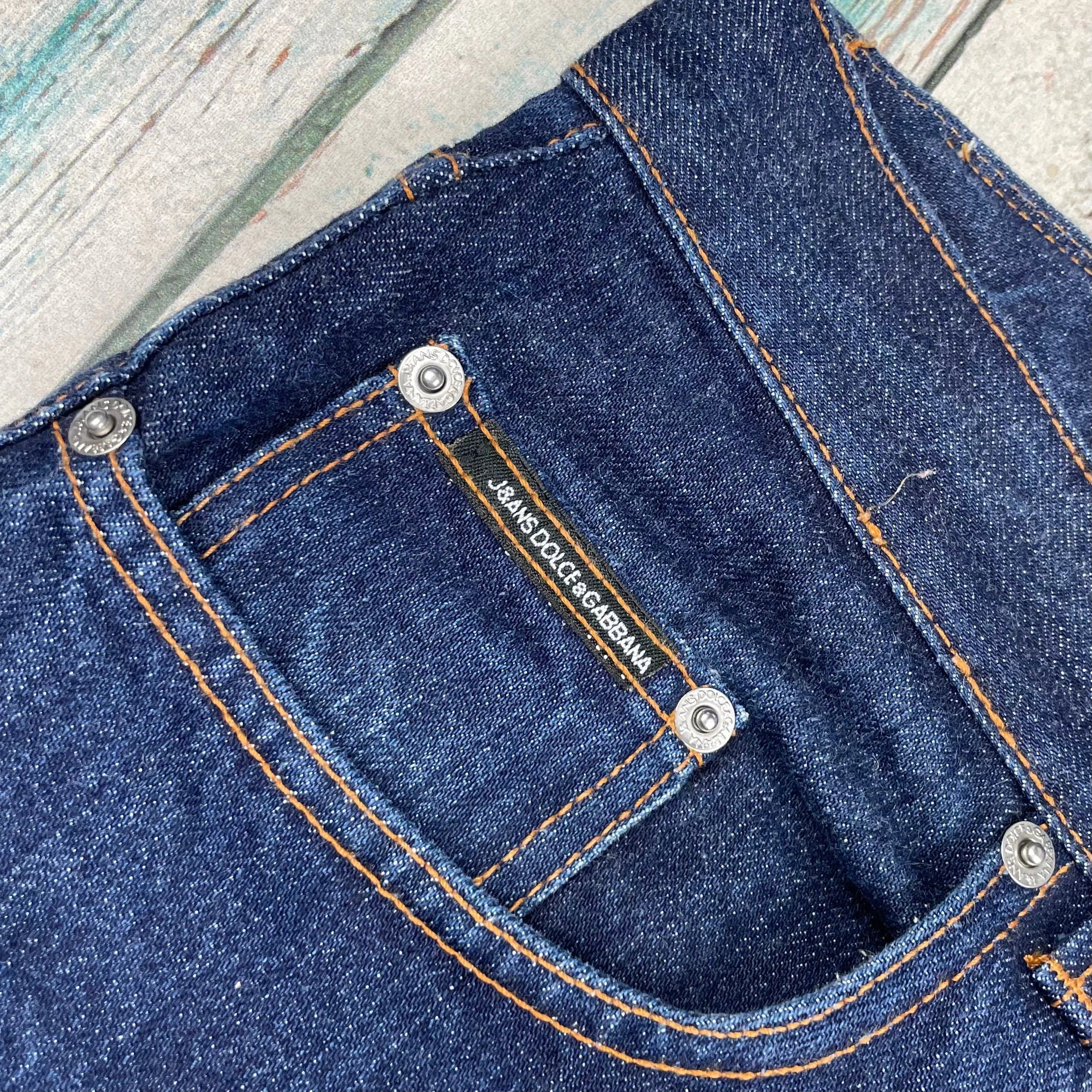 Dolce & Gabbana D&G Mens Straight Leg Jeans - Size 34/36 — photo 6 of 9