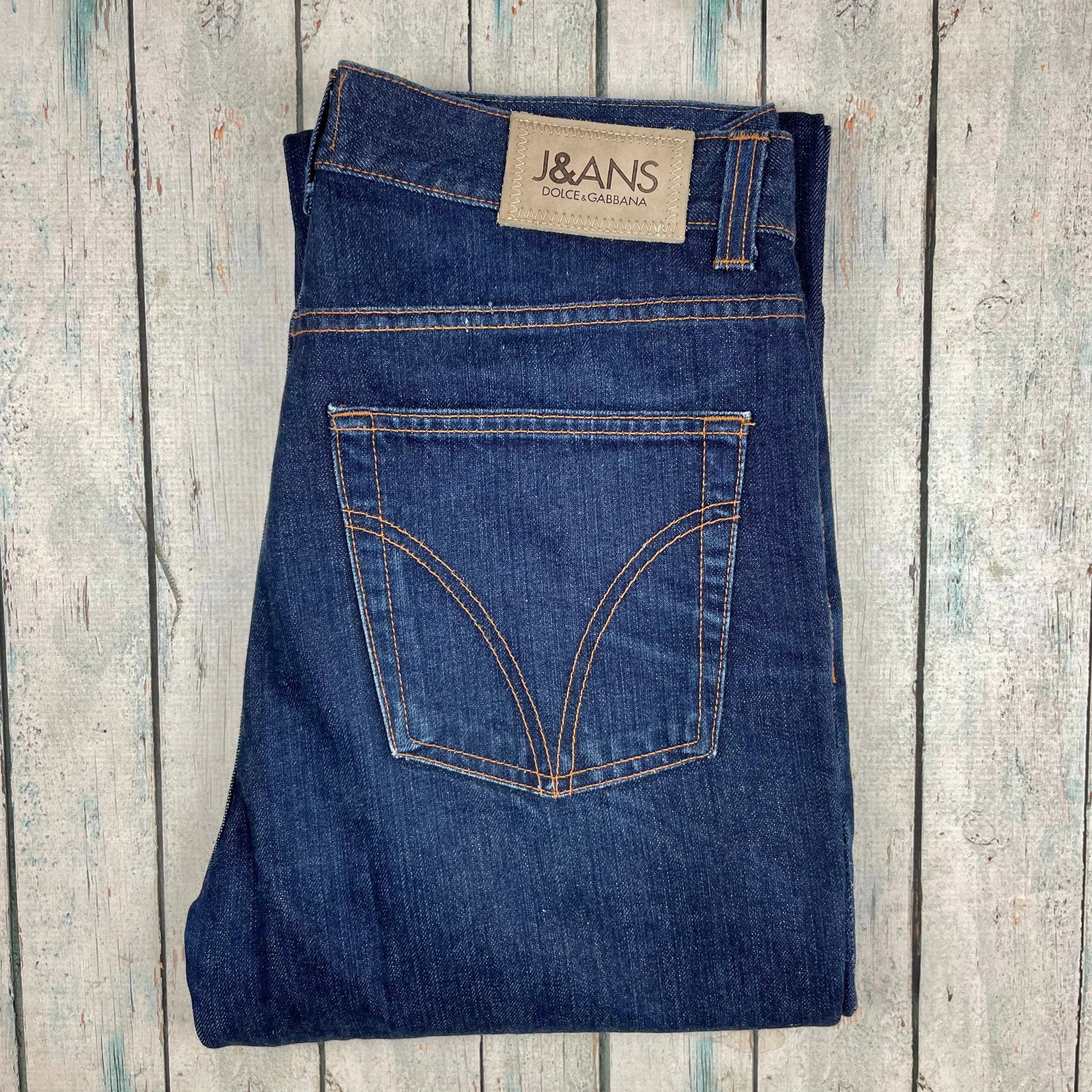 Dolce & Gabbana D&G Mens Straight Leg Jeans - Size 34/36 — photo 7 of 9