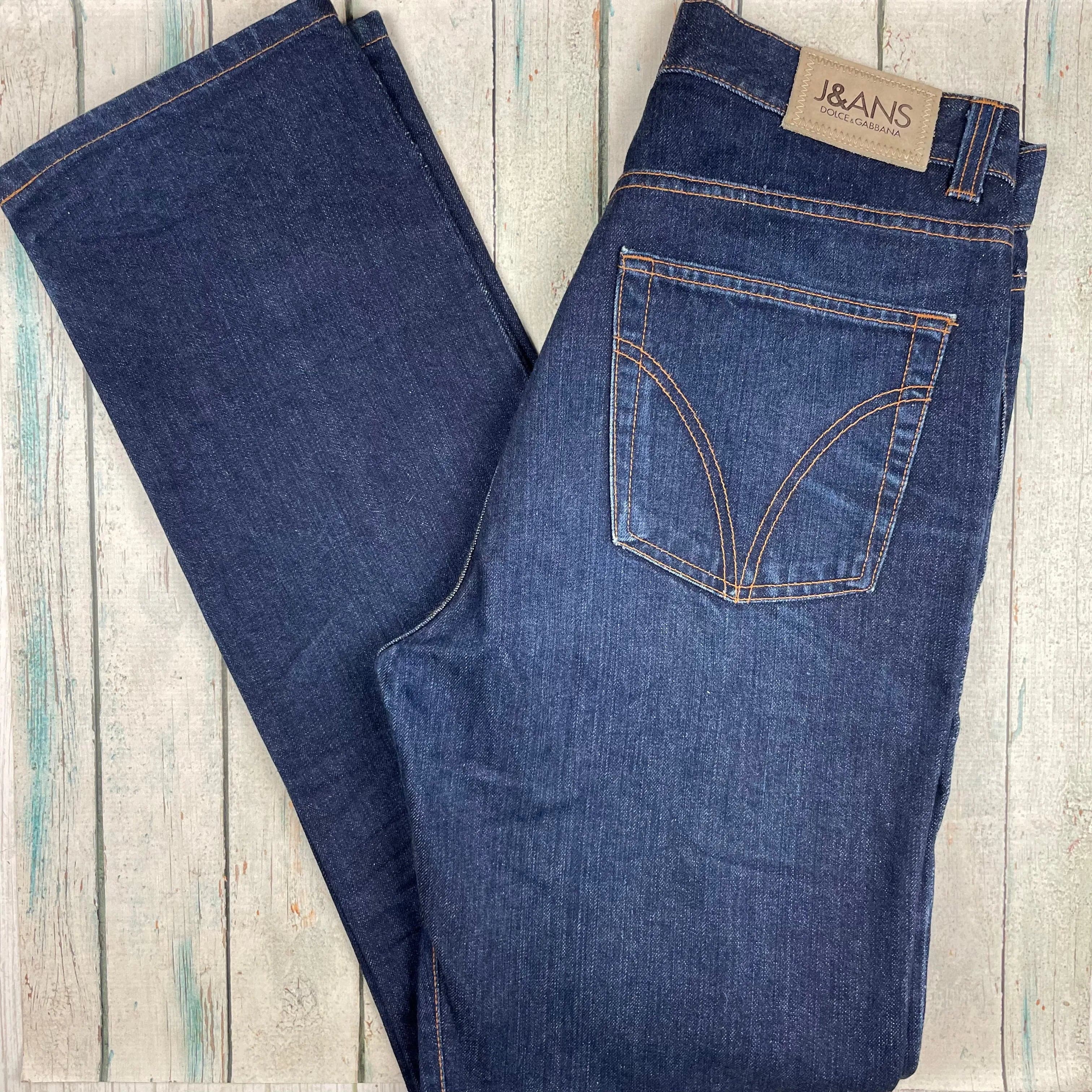Dolce & Gabbana D&G Mens Straight Leg Jeans - Size 34/36 — photo 8 of 9