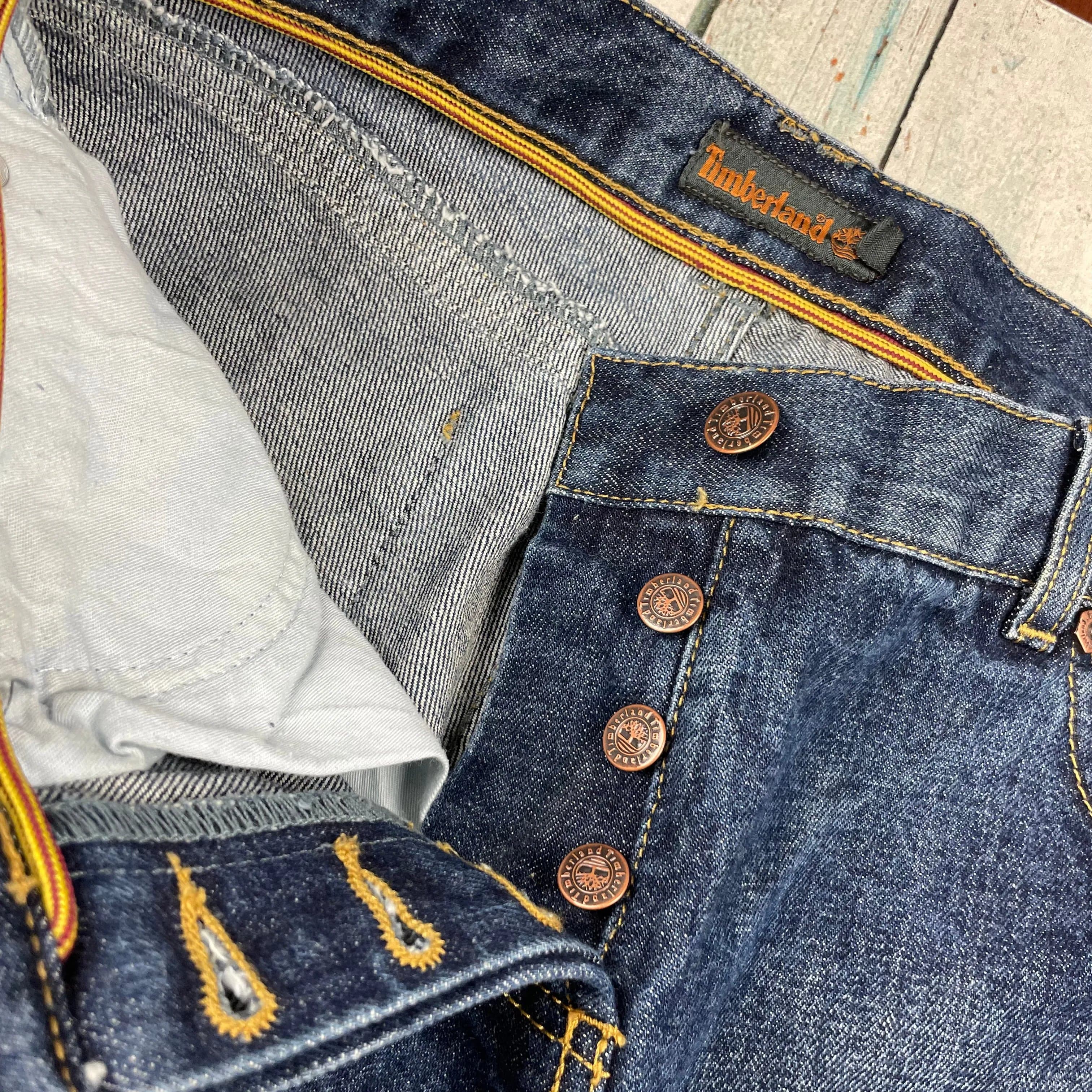 Timberland Vintage Y2K Era. Straight Leg Jeans - Size 8 — photo 4 of 9