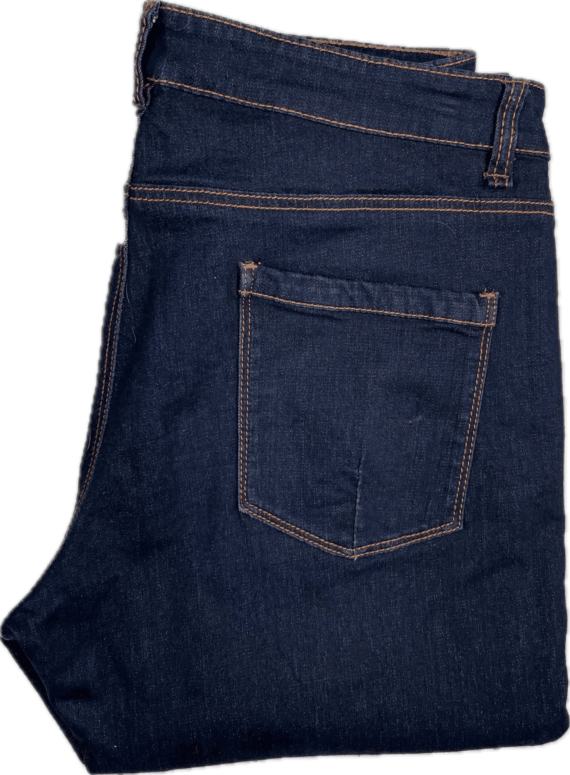Country Road Dark Wash Slim Straight Jeans -Size 12 — photo 2 of 8