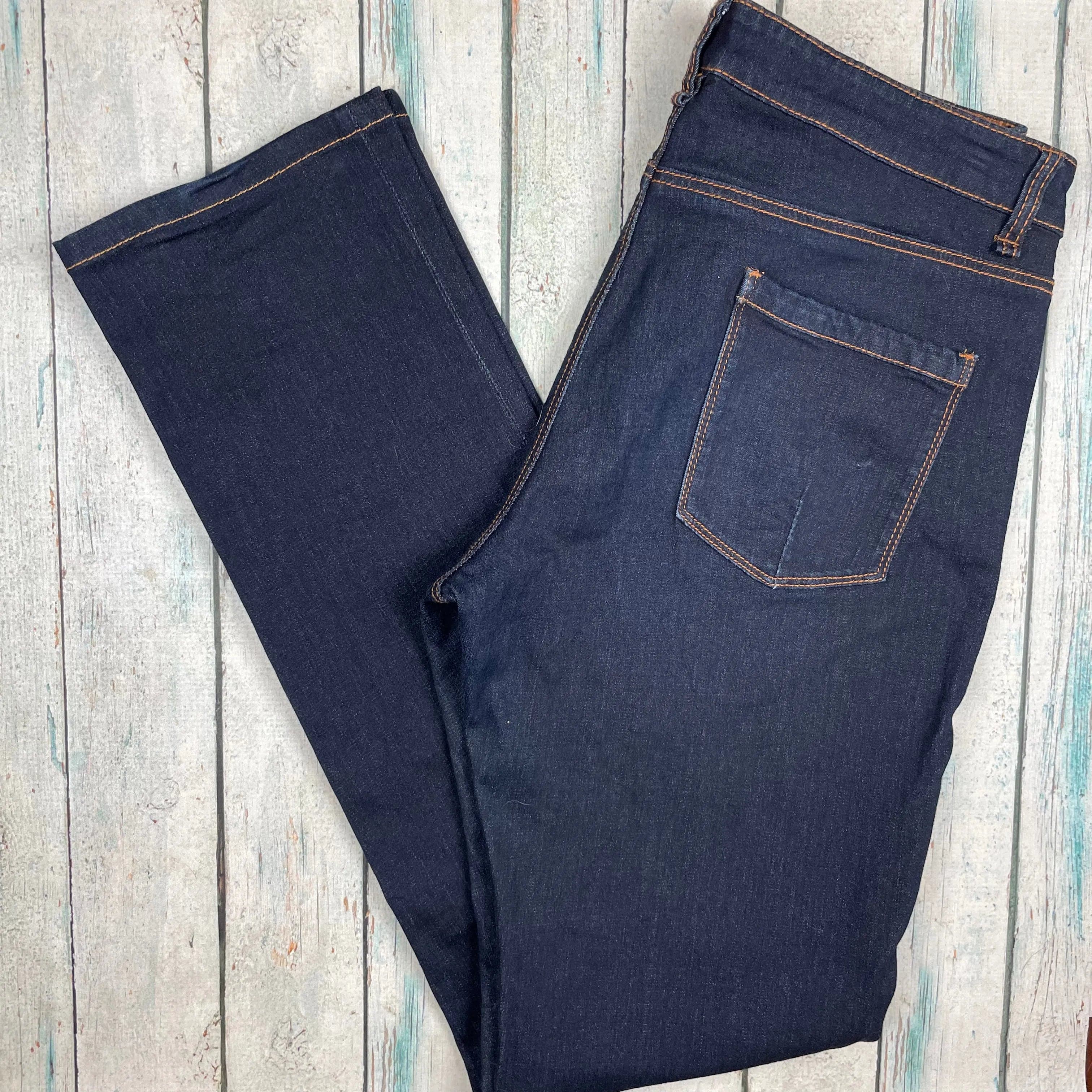 Country Road Dark Wash Slim Straight Jeans -Size 12 — photo 5 of 8