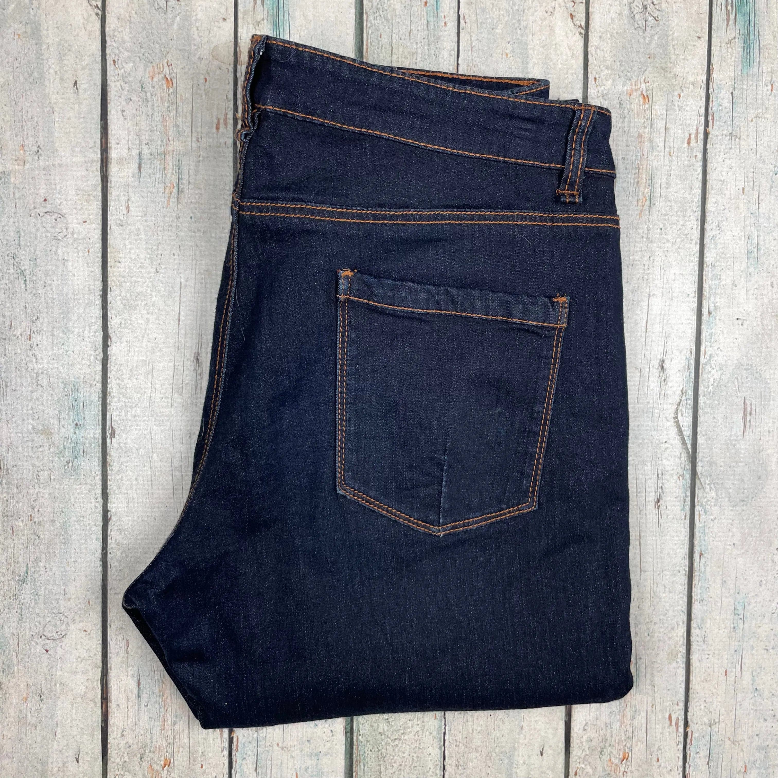 Country Road Dark Wash Slim Straight Jeans -Size 12 — photo 6 of 8
