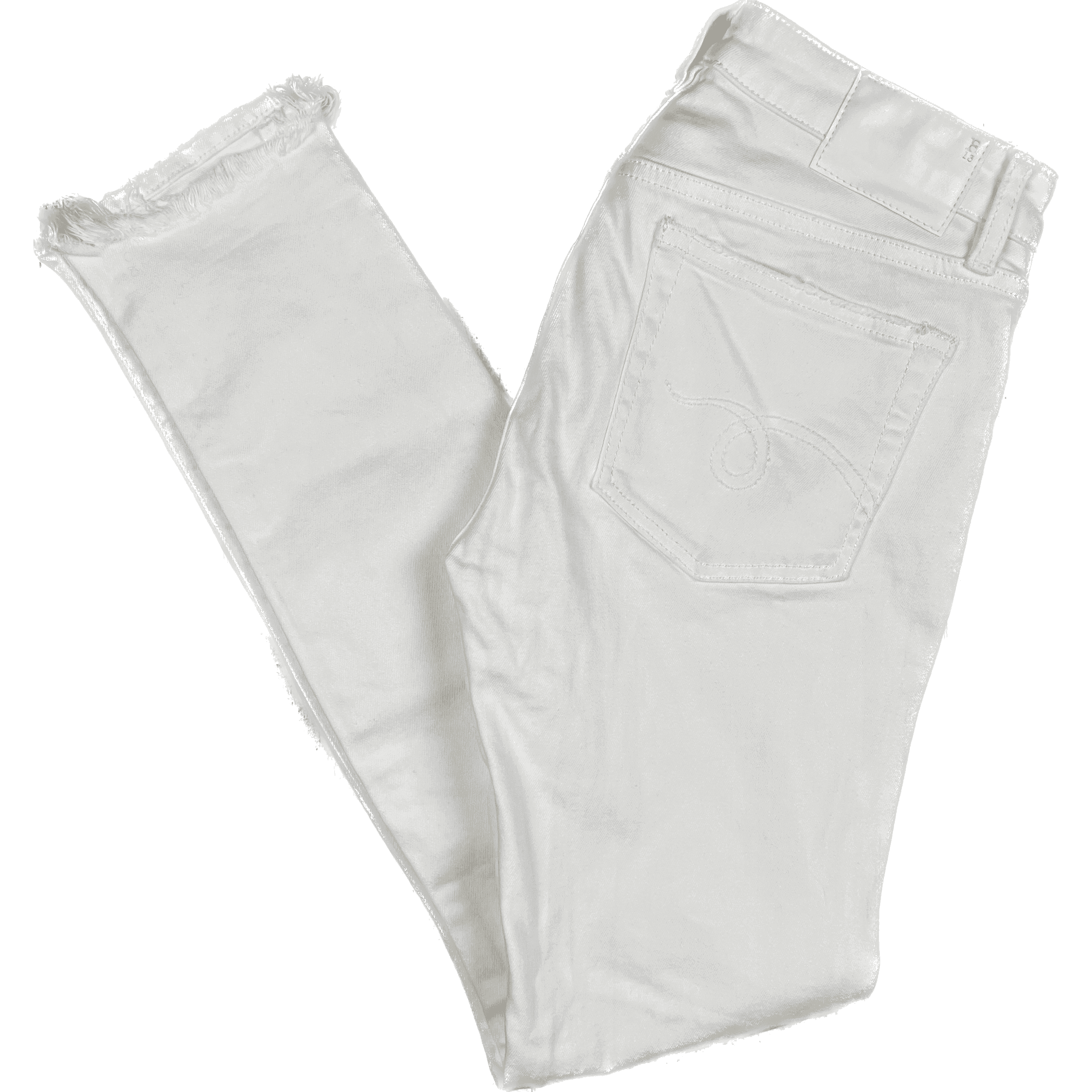 R13 Made in Italy Stretch 'Alison Crop' Jeans- Size 26 — photo 2 of 8