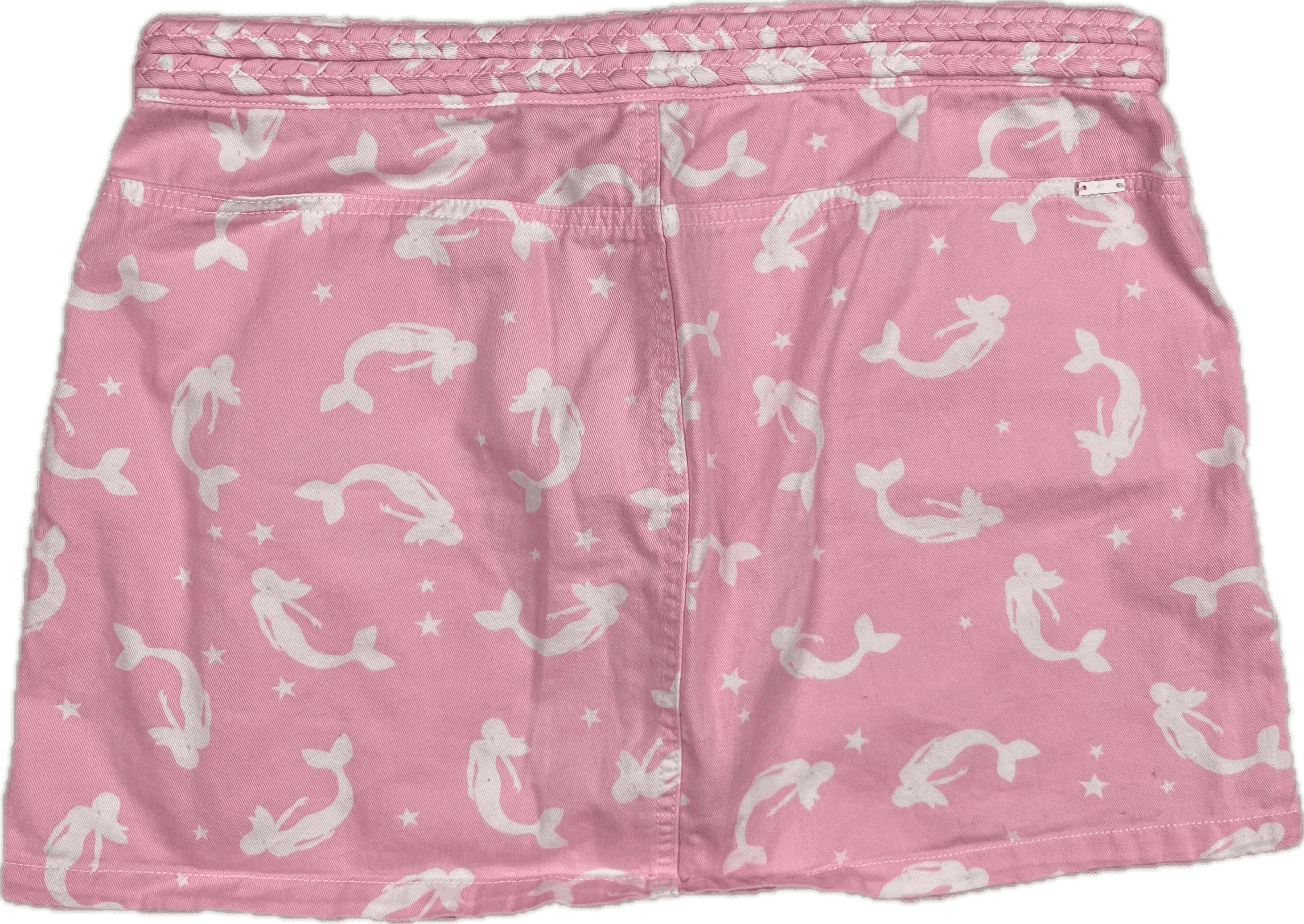 Fred Bare Girls Denim Mermaid Print Mini Skirt- Size 14Y — photo 2 of 6