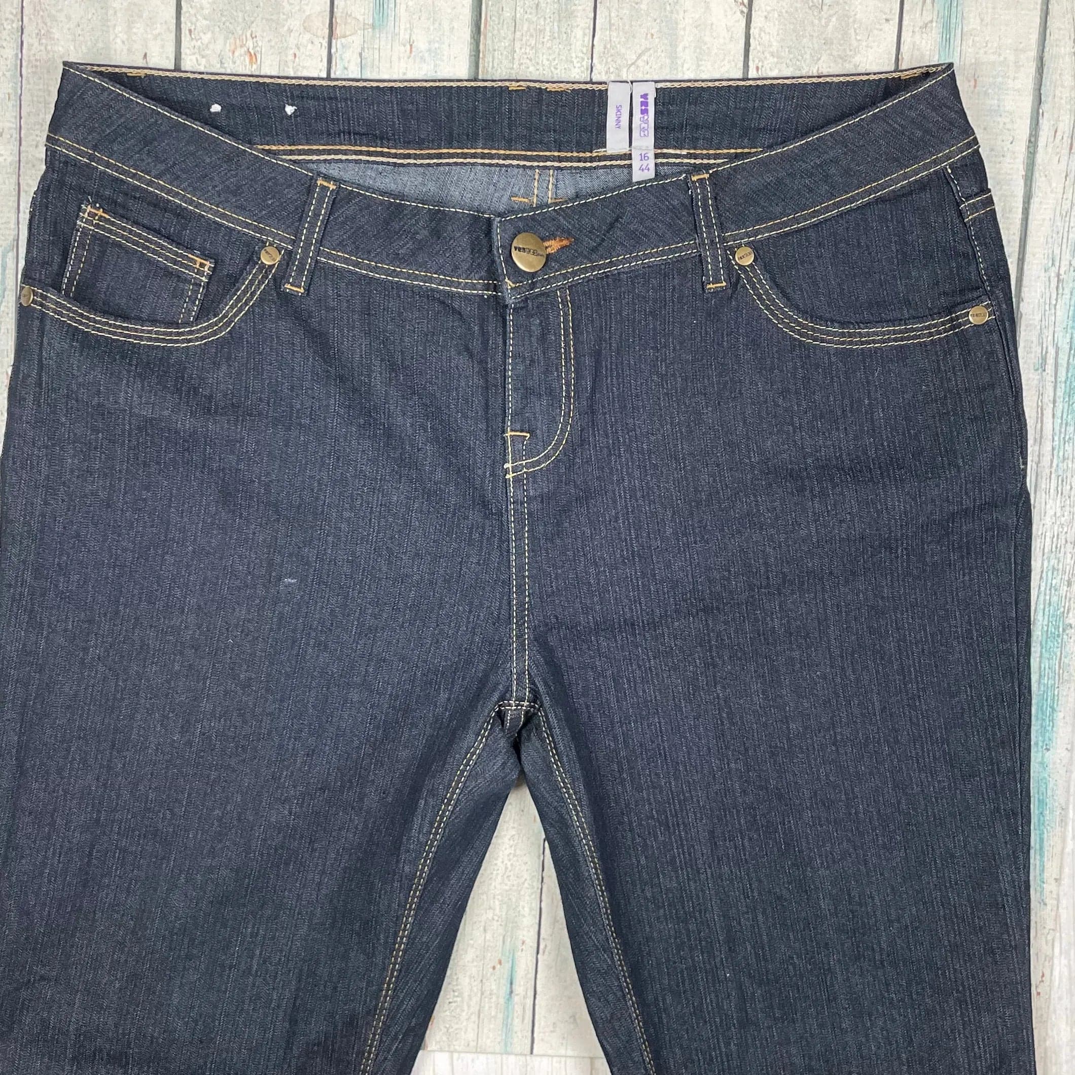 Yes Yes Jeans UK Mid Rise Skinny Jeans - Size 16 — photo 4 of 7