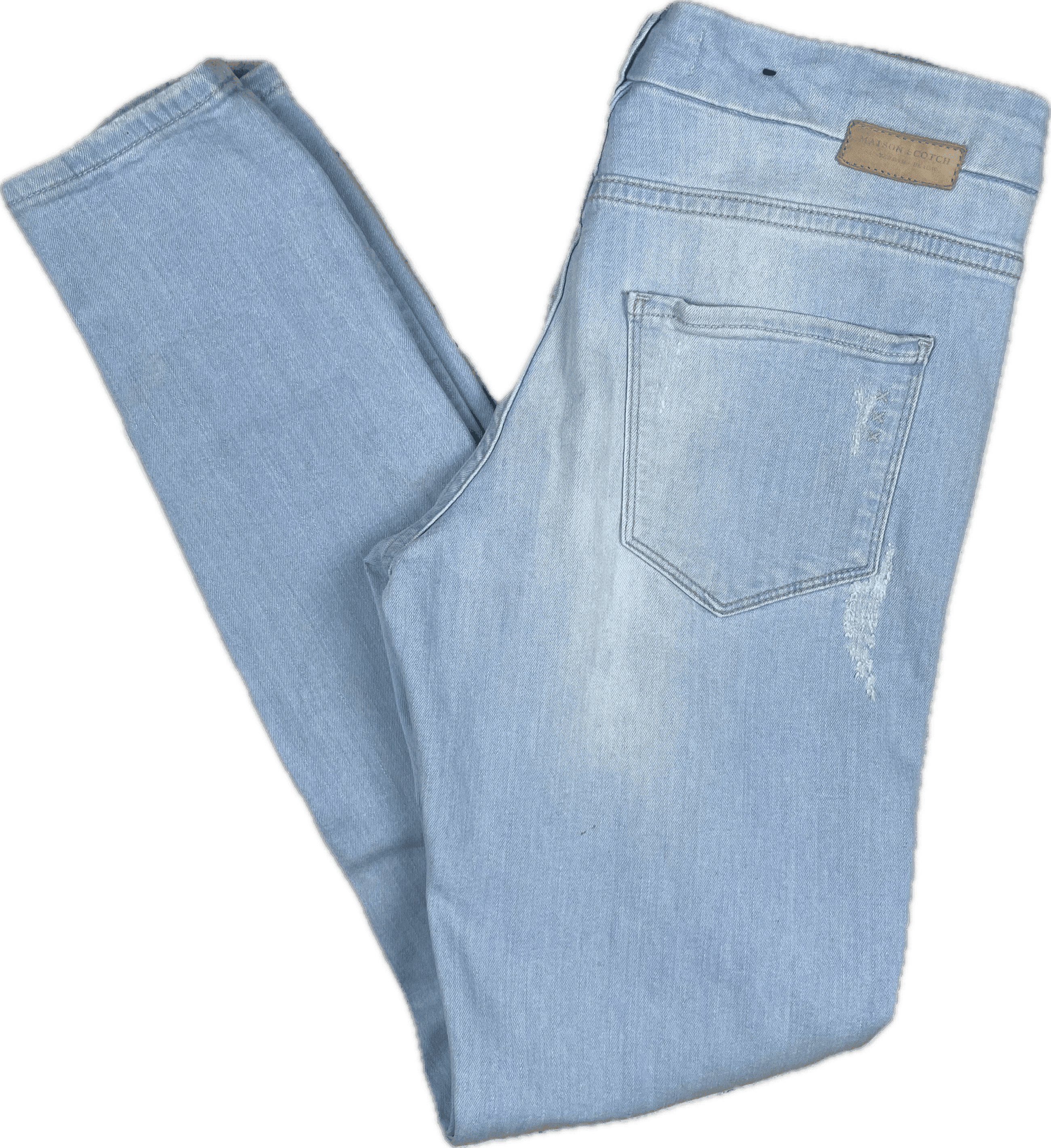 Maison Scotch 'La Parisienne' Distressed Denim Skinny Jeans - Size 28/32 — photo 1 of 7