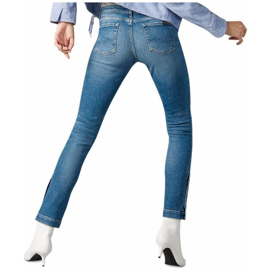 7 for all Mankind 'Pyper' Jeans in Vintage Robertson Wash with Leg Snaps Size- 27 — photo 2 of 9