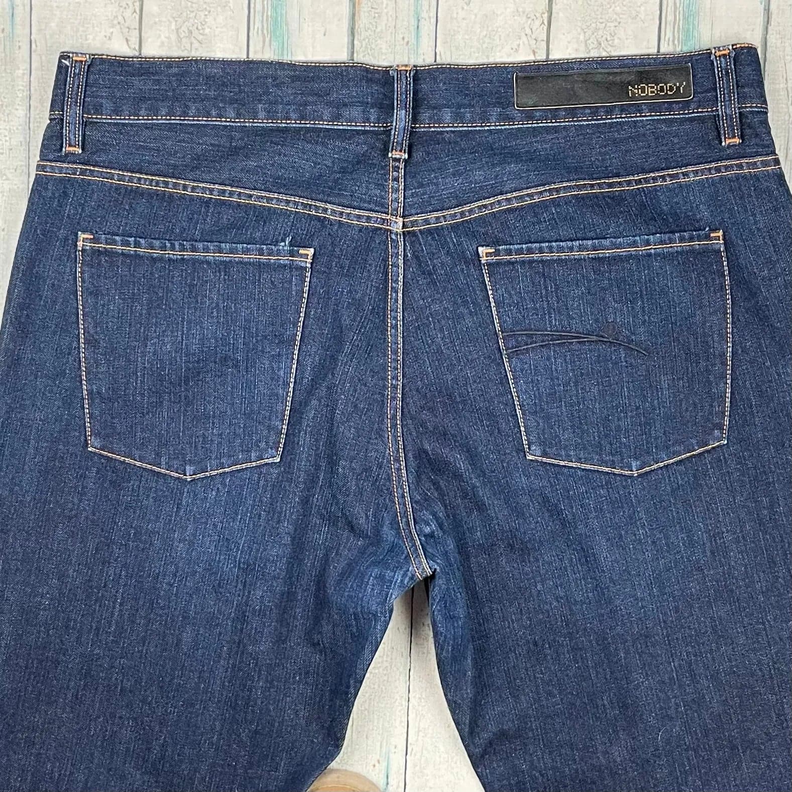 Dark Wash Easy Fit NOBODY Mens Jeans - Size 38 — photo 4 of 7