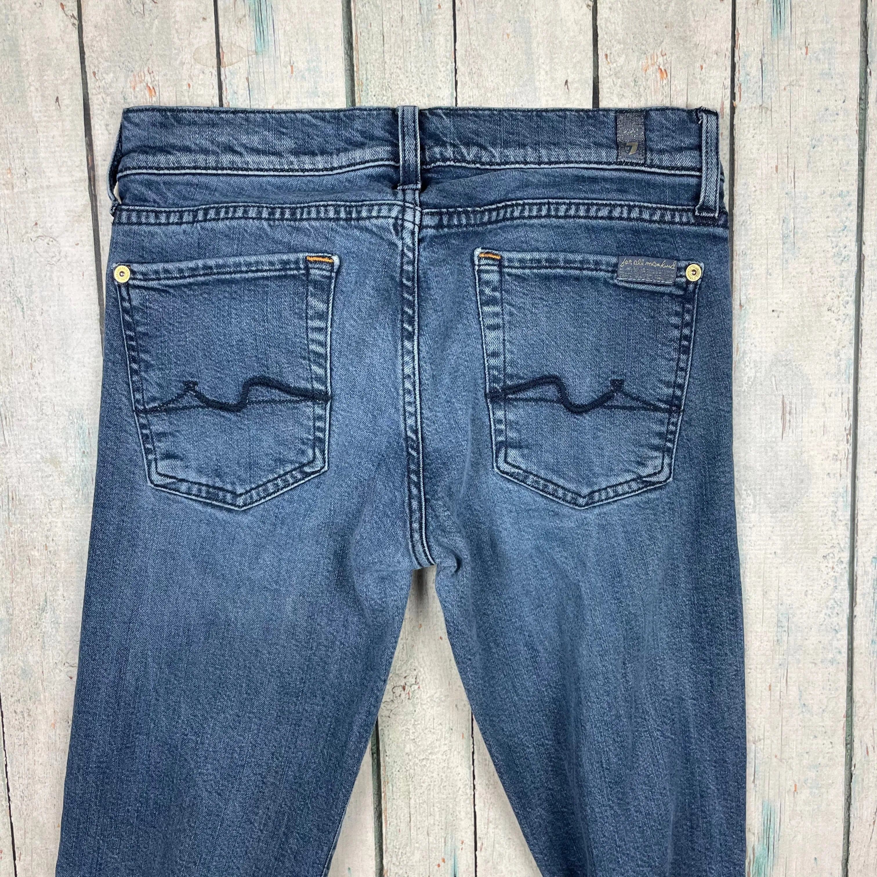 7 for all Mankind 'Roxanne' Silk Touch Skinny Fit Stretch Jeans Size- 28 — photo 4 of 6