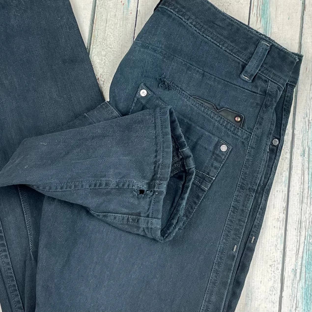 Diesel Mens 'Darron' Antique Wash Blue Jeans - Size 30 — photo 8 of 9