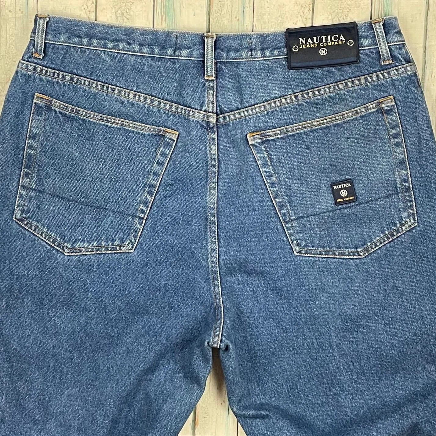 Nautica Mens Classic Easy Fit Jeans- Size 38 — photo 3 of 7
