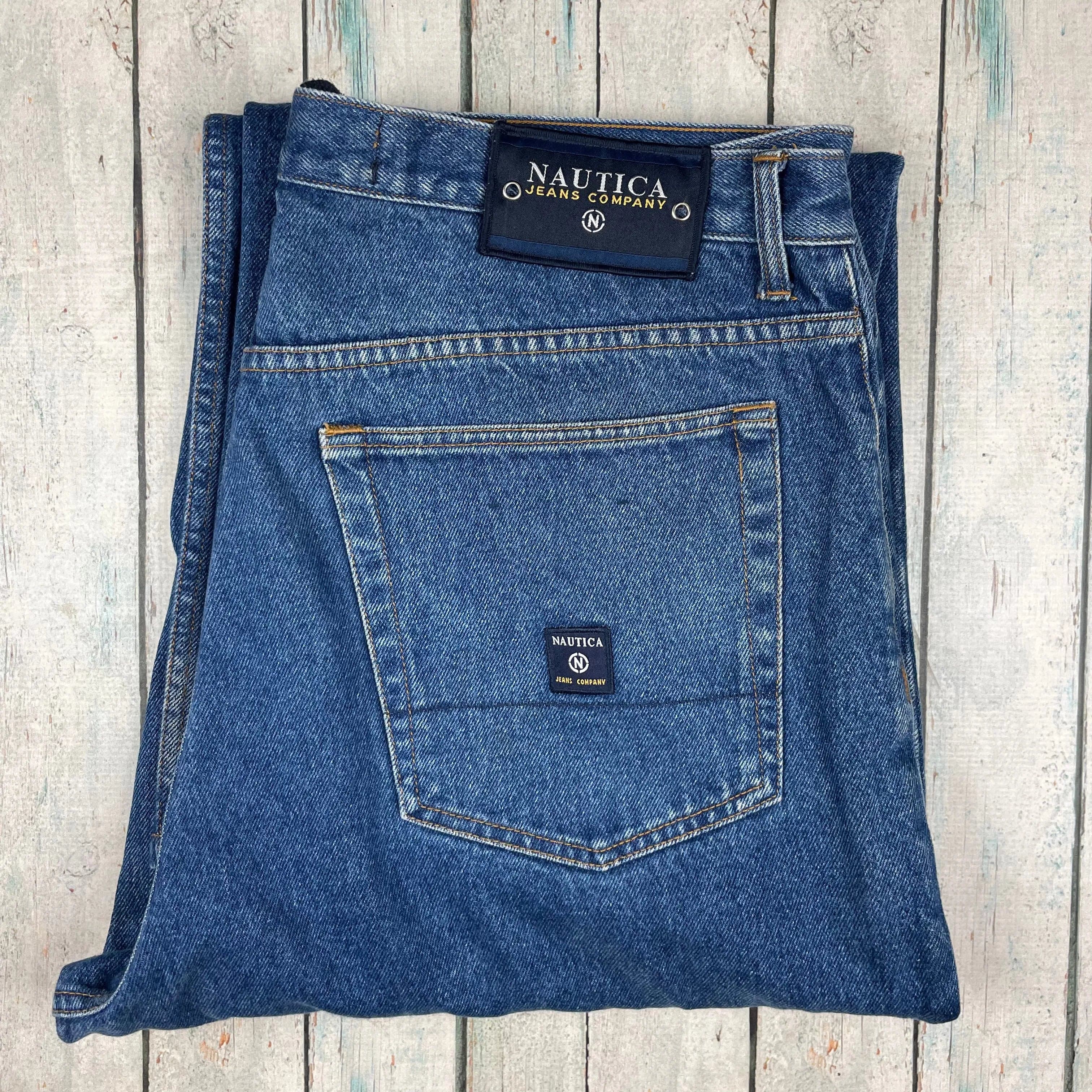 Nautica Mens Classic Easy Fit Jeans- Size 38 — photo 5 of 7