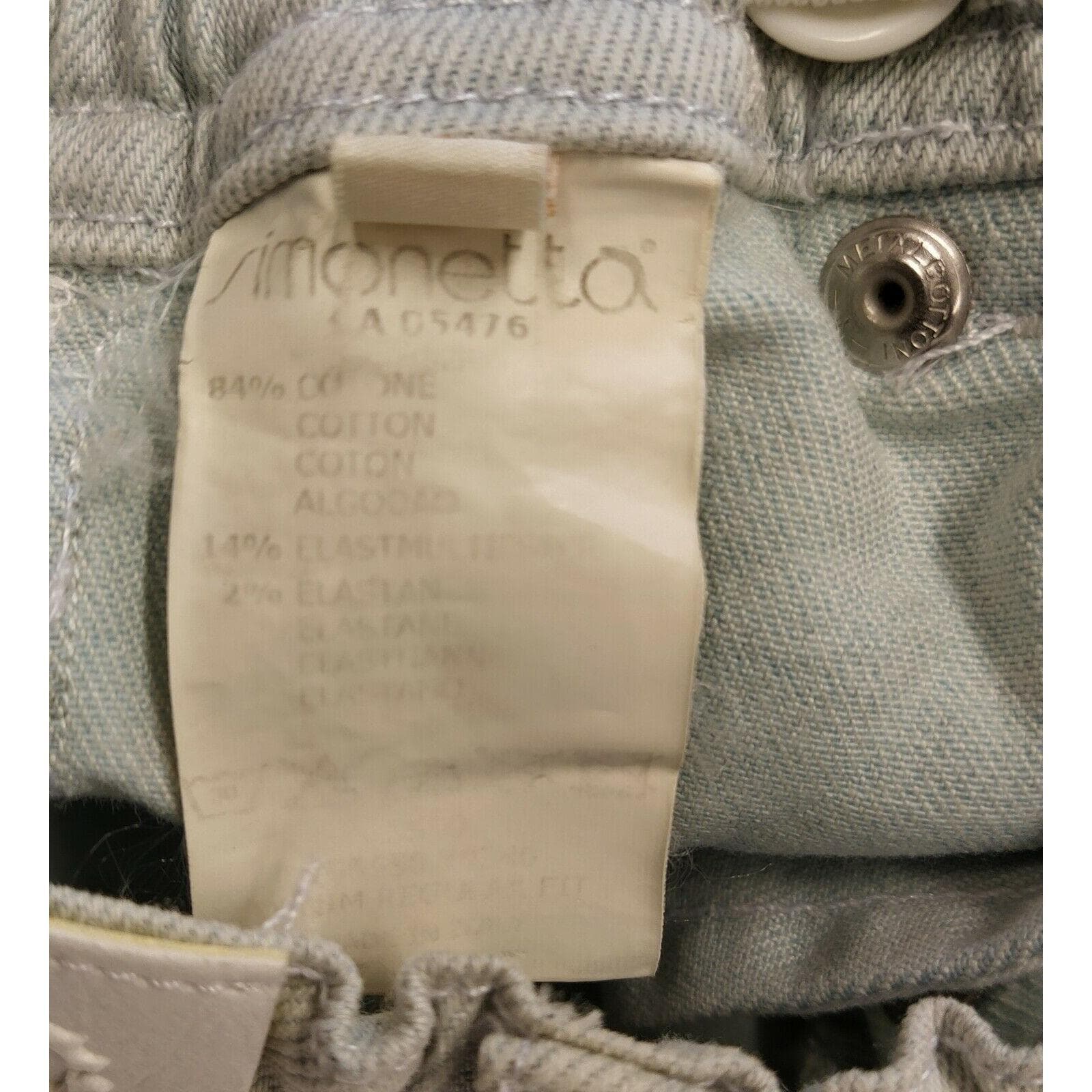NWT - Roberto Cavalli Dirty Denim Baby Jeans- Size 3M — photo 3 of 4